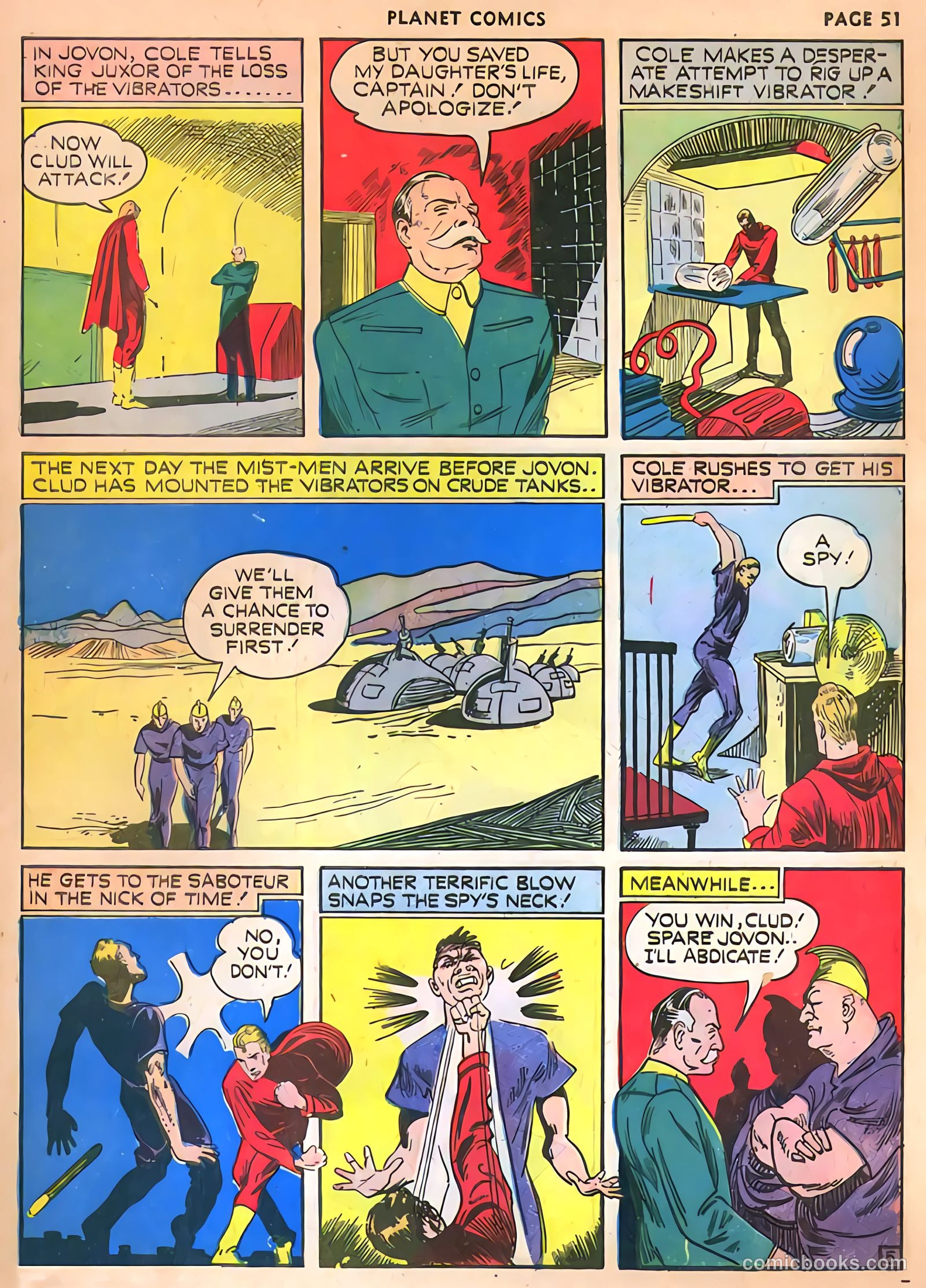 Planet Comics #13 (1941) — page 53 of 68