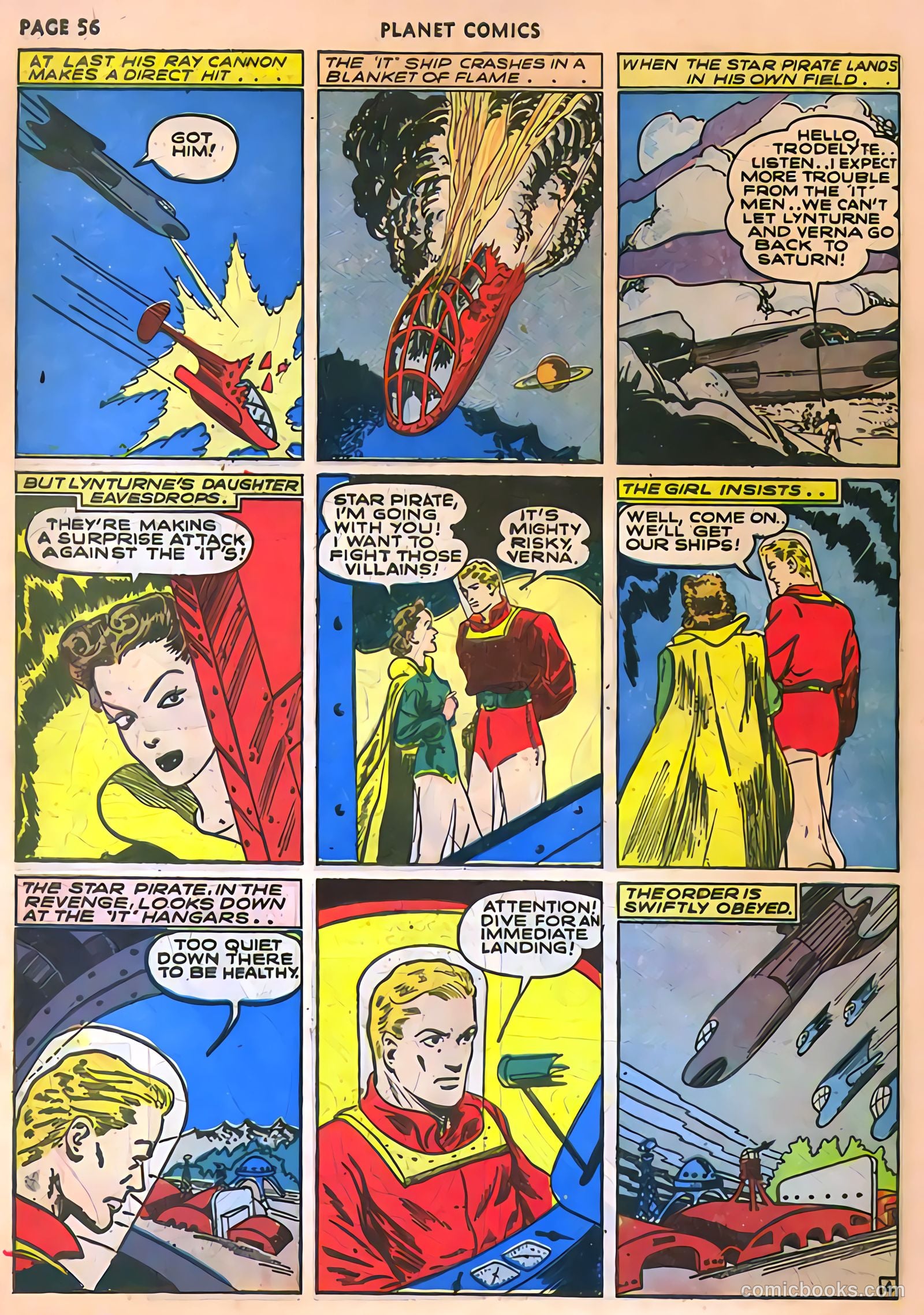 Planet Comics #13 (1941) — page 58 of 68