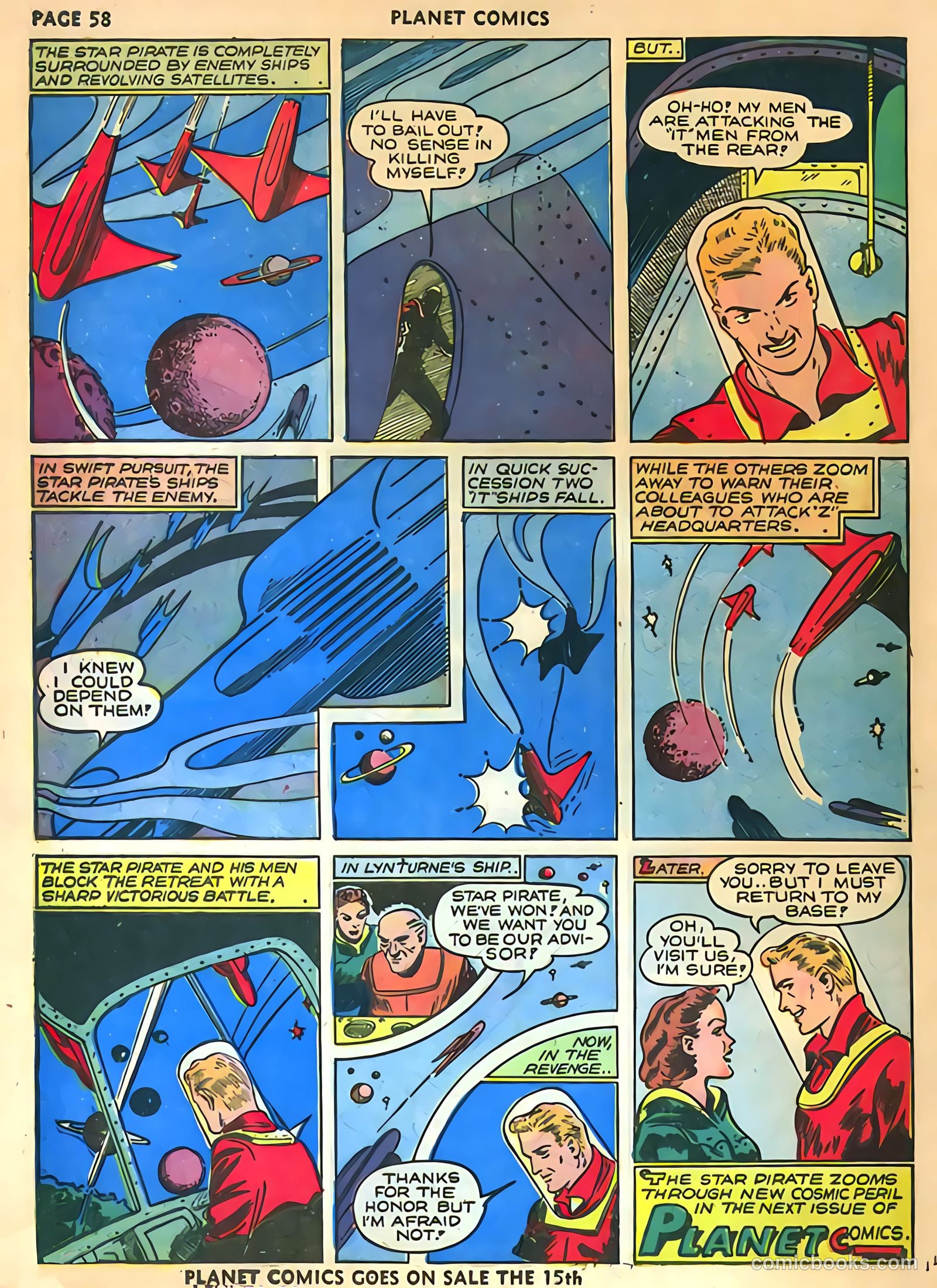 Planet Comics #13 (1941) — page 60 of 68
