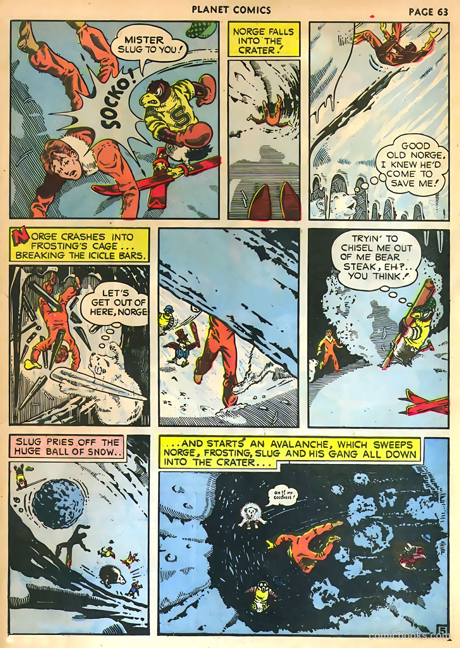 Planet Comics #13 (1941) — page 65 of 68
