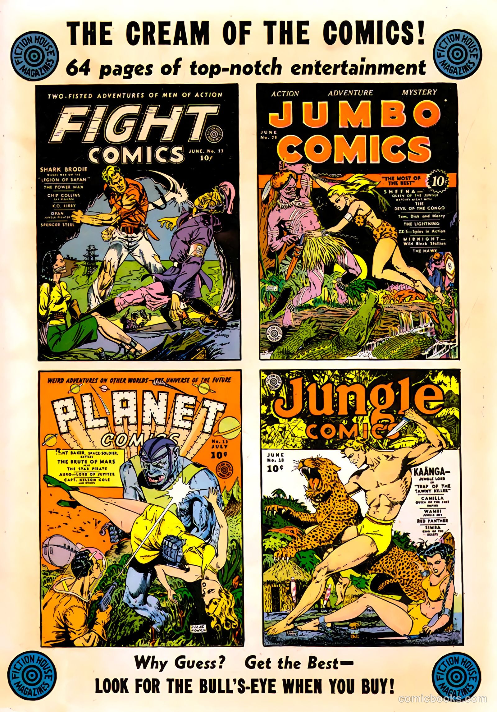 Planet Comics #13 (1941) — page 67 of 68