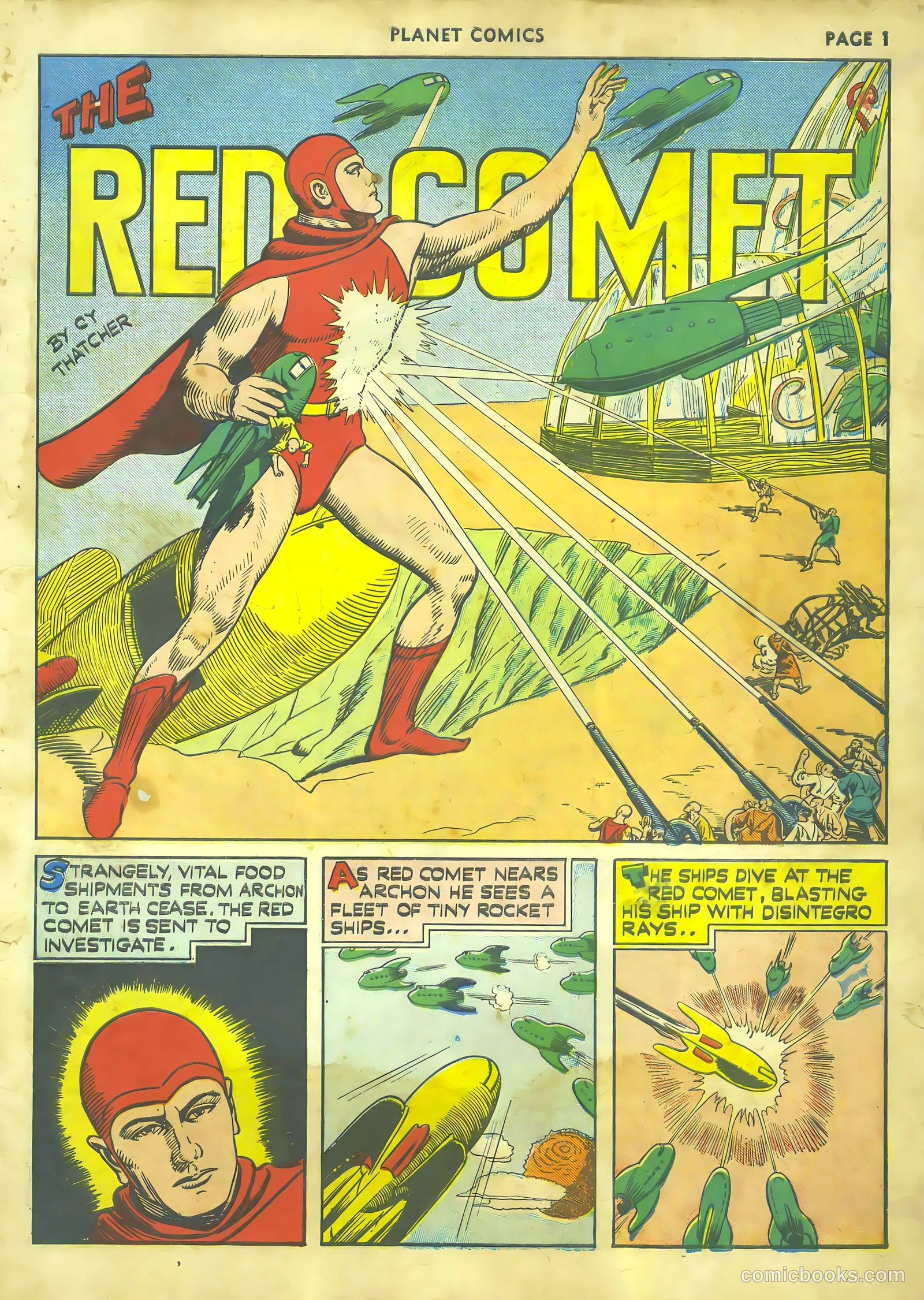 Planet Comics #14 (1941) — page 2 of 67