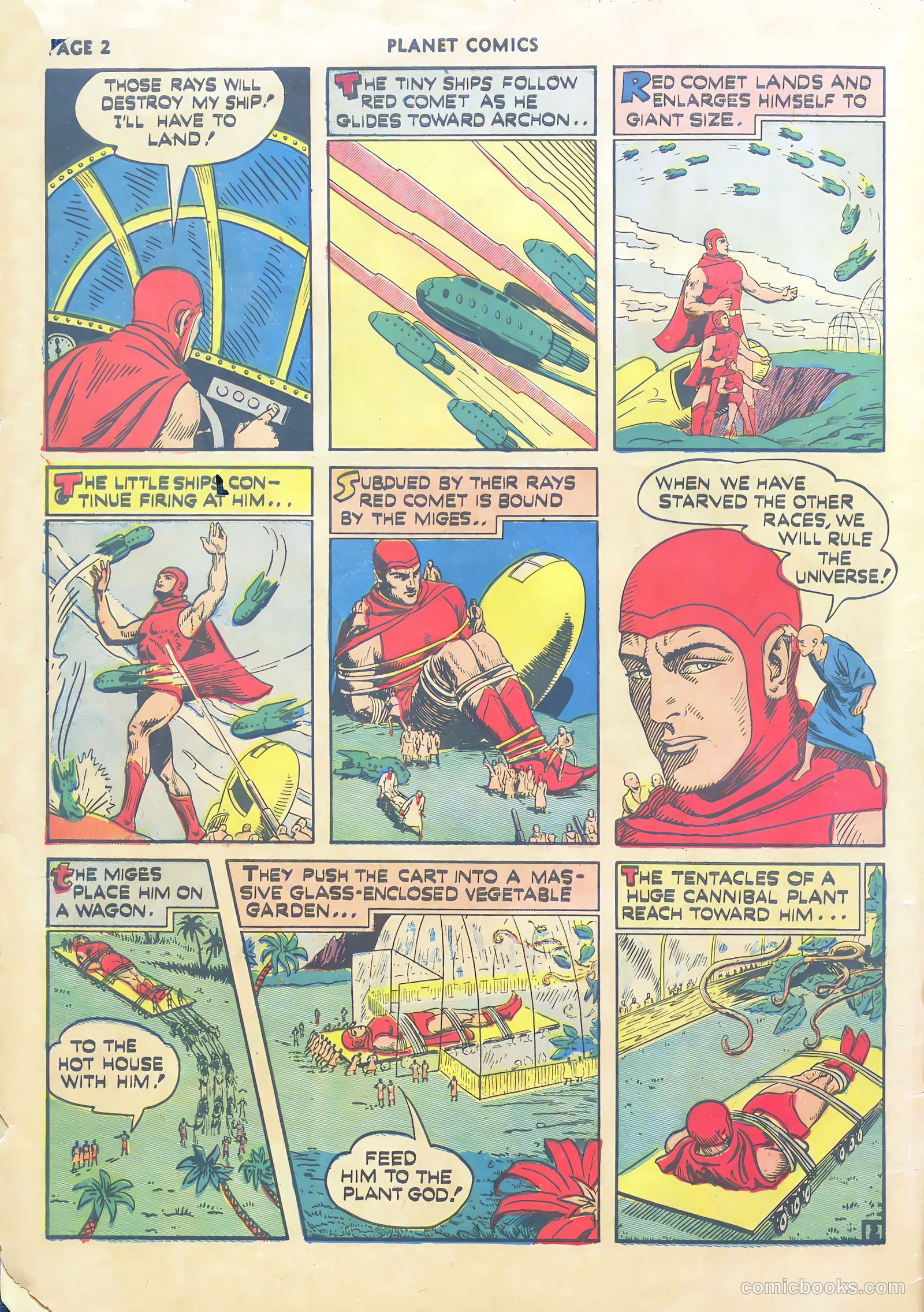 Planet Comics #14 (1941) — page 3 of 67