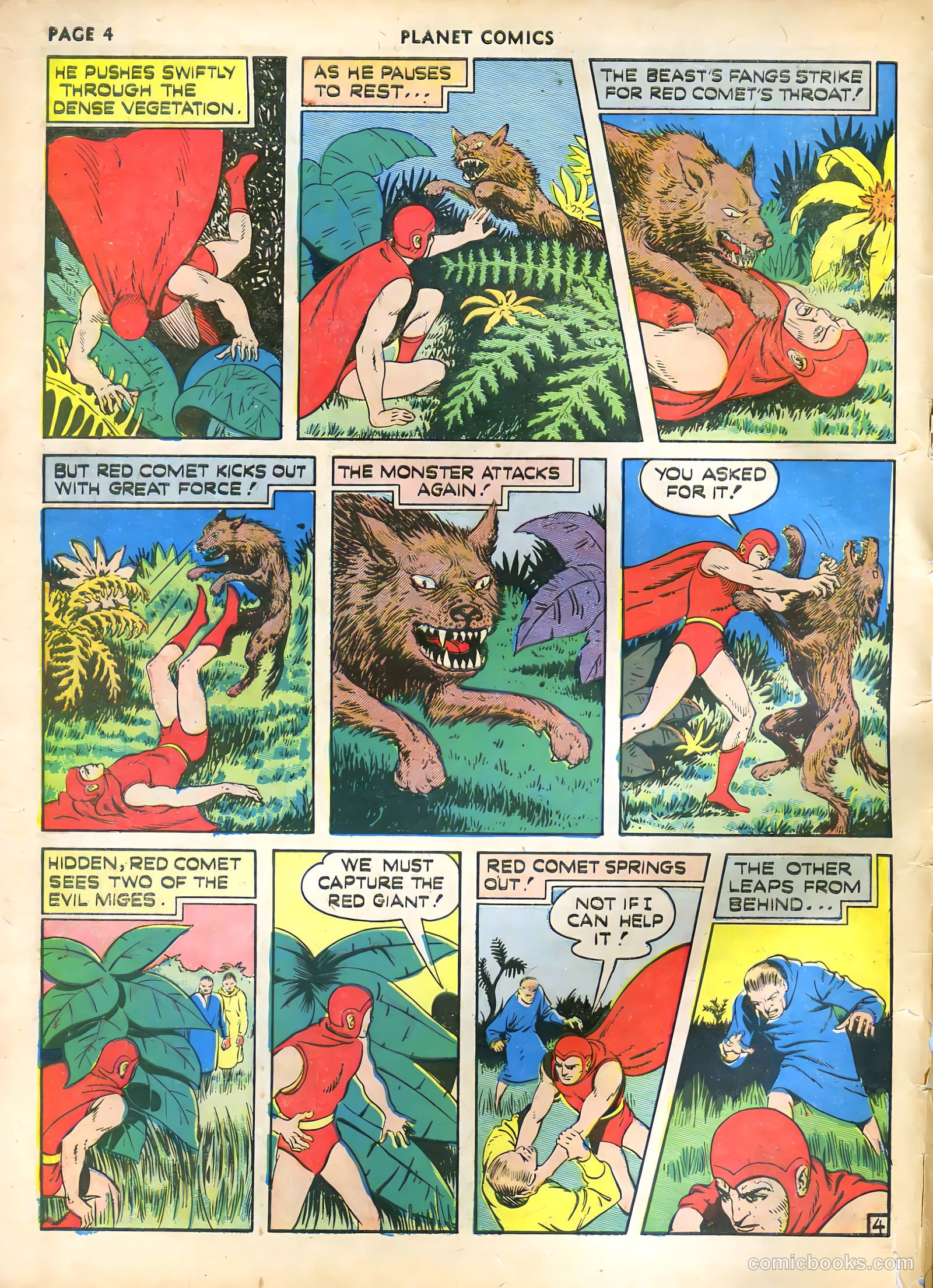 Planet Comics #14 (1941) — page 5 of 67