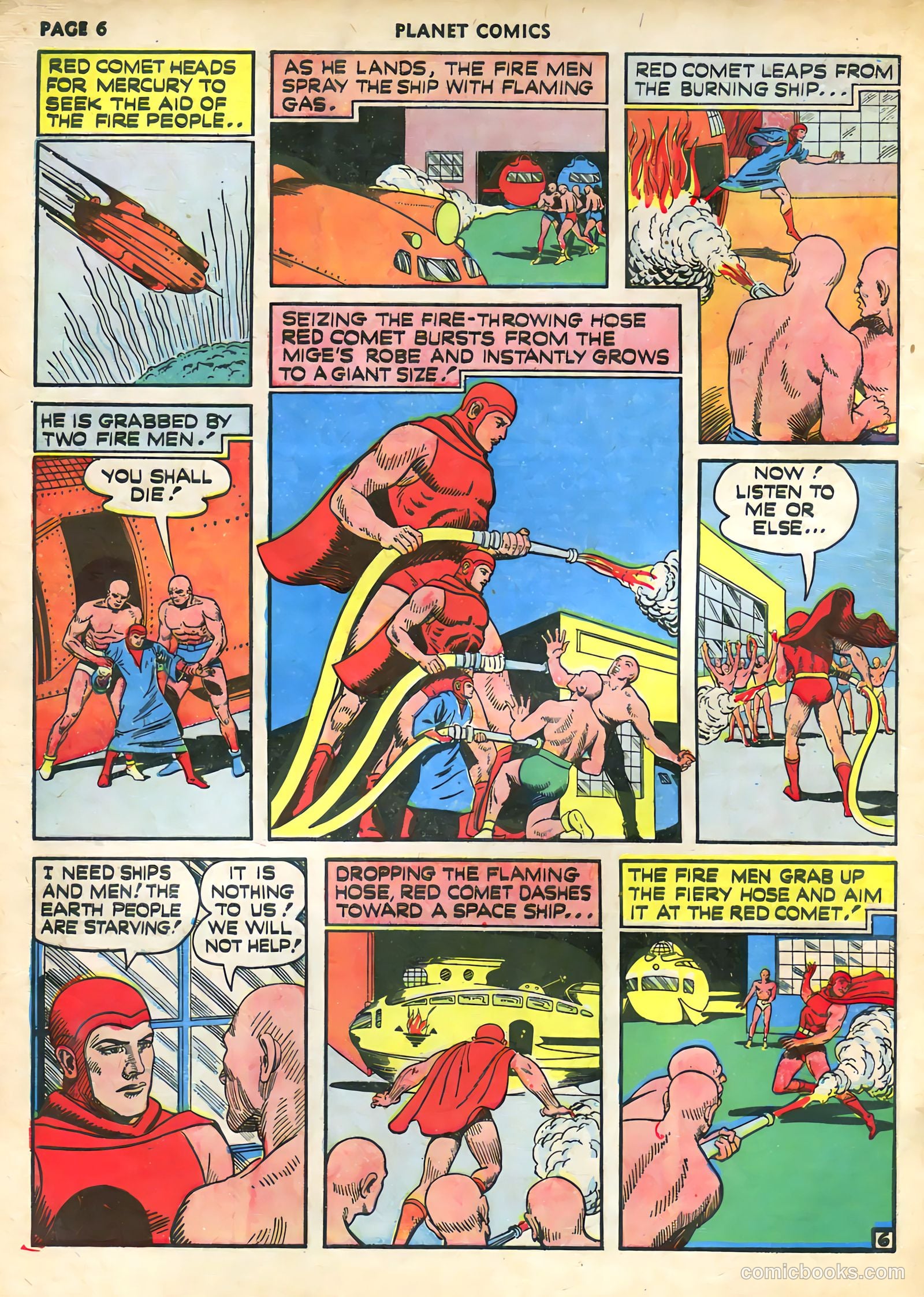 Planet Comics #14 (1941) — page 7 of 67