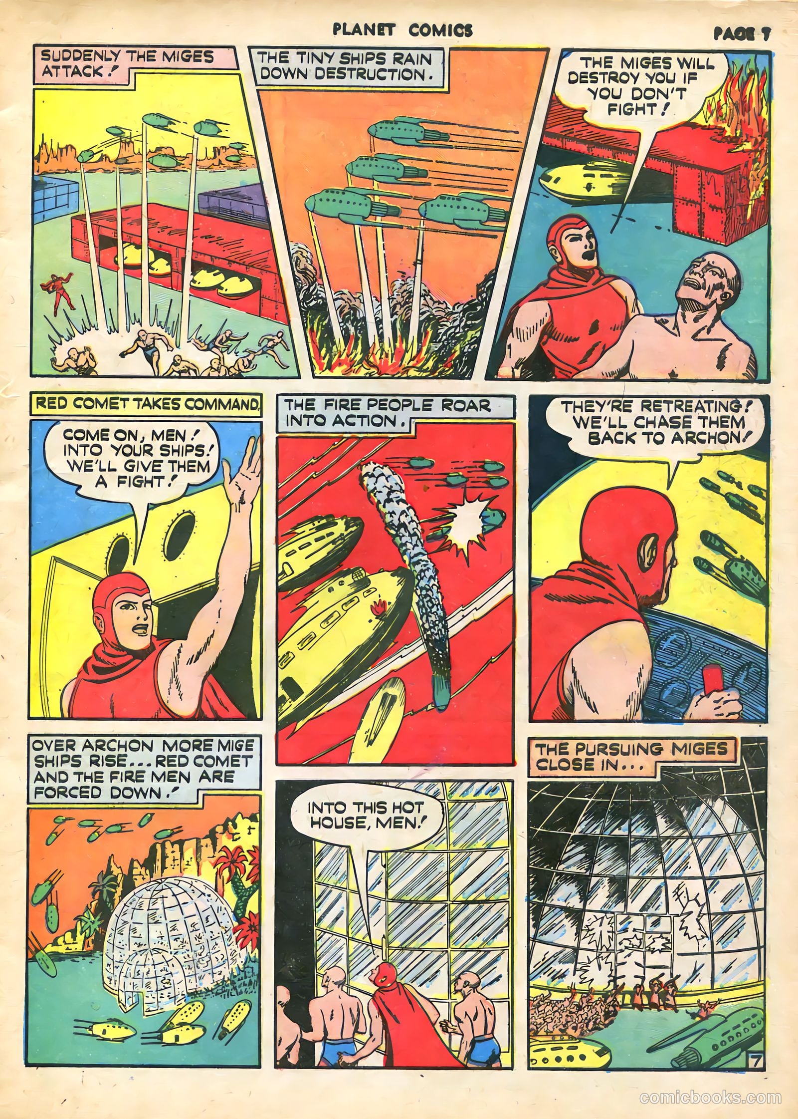 Planet Comics #14 (1941) — page 8 of 67