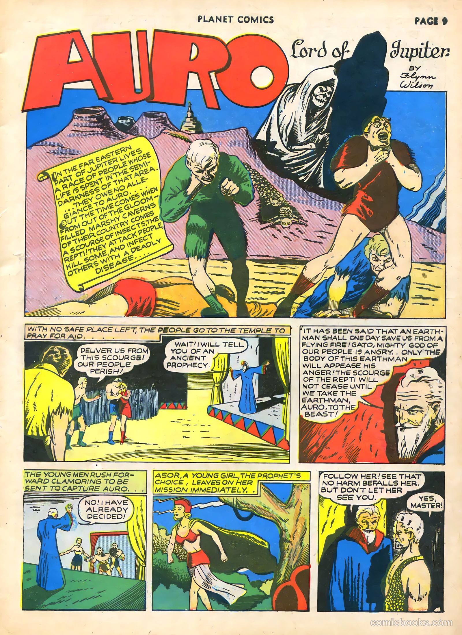 Planet Comics #14 (1941) — page 10 of 67