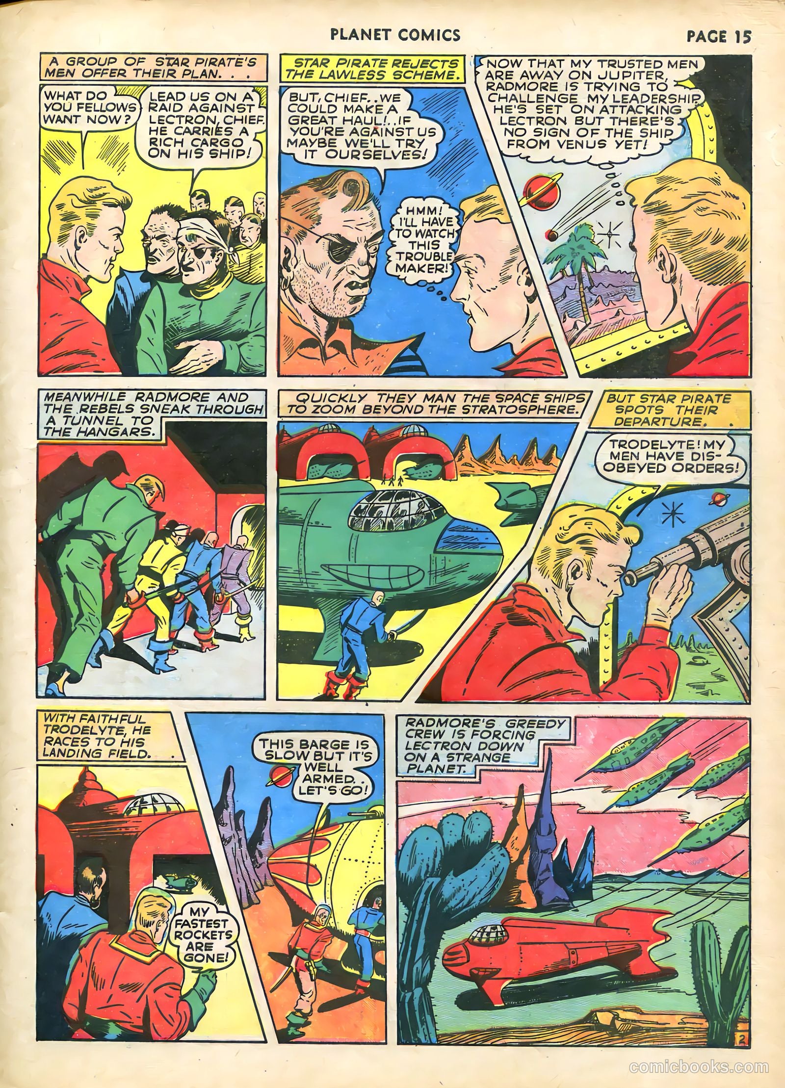 Planet Comics #14 (1941) — page 16 of 67