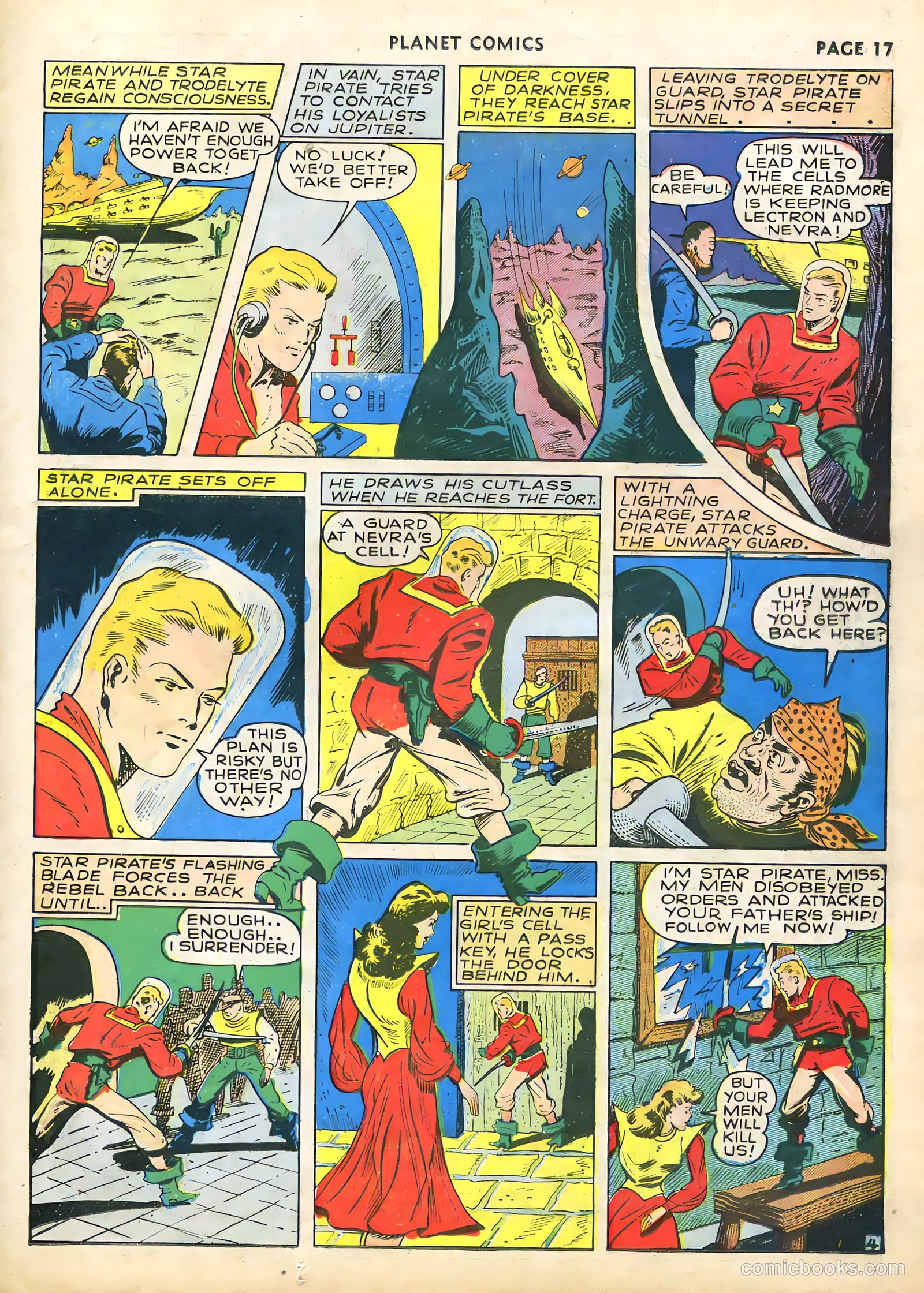 Planet Comics #14 (1941) — page 18 of 67