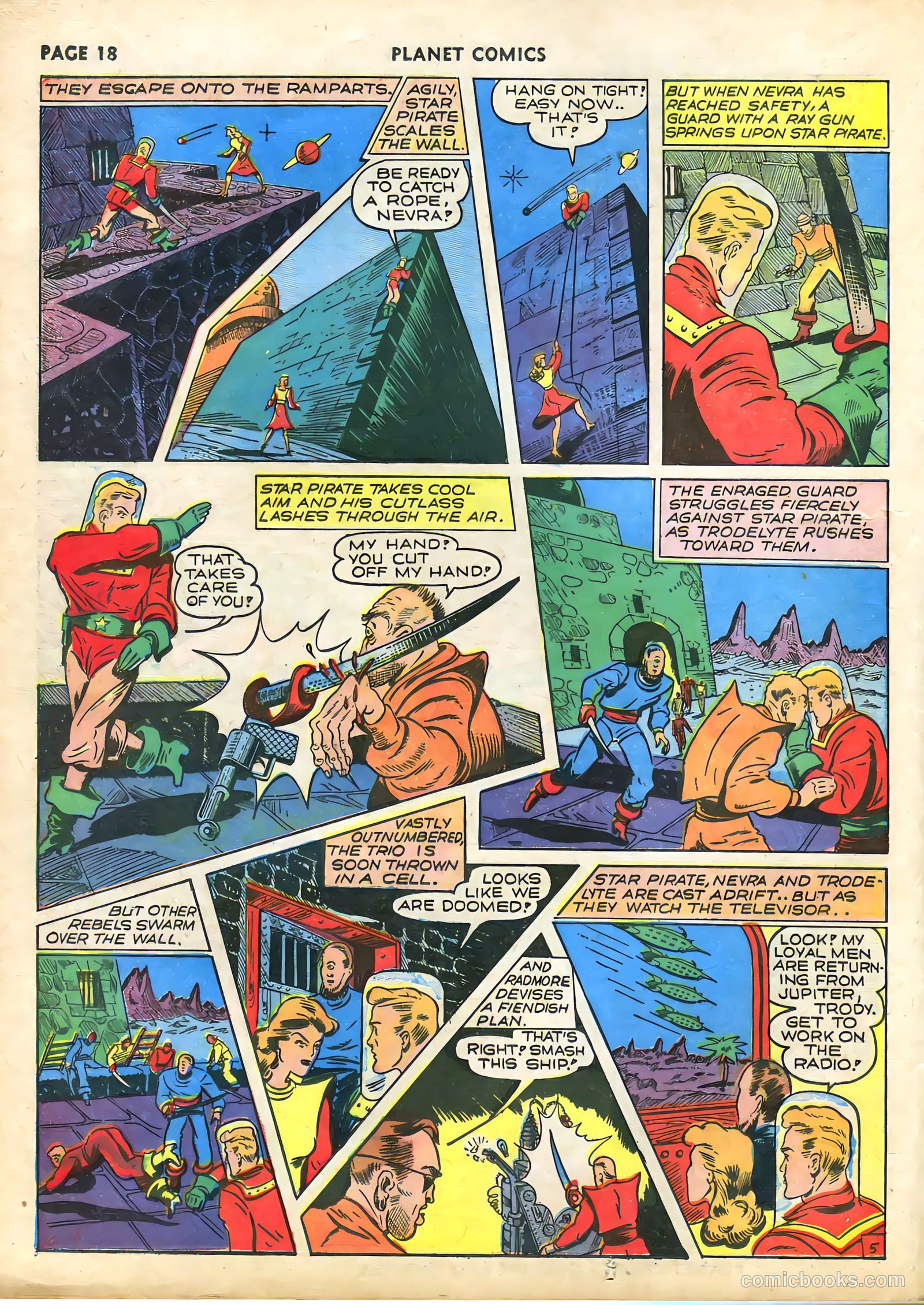 Planet Comics #14 (1941) — page 19 of 67