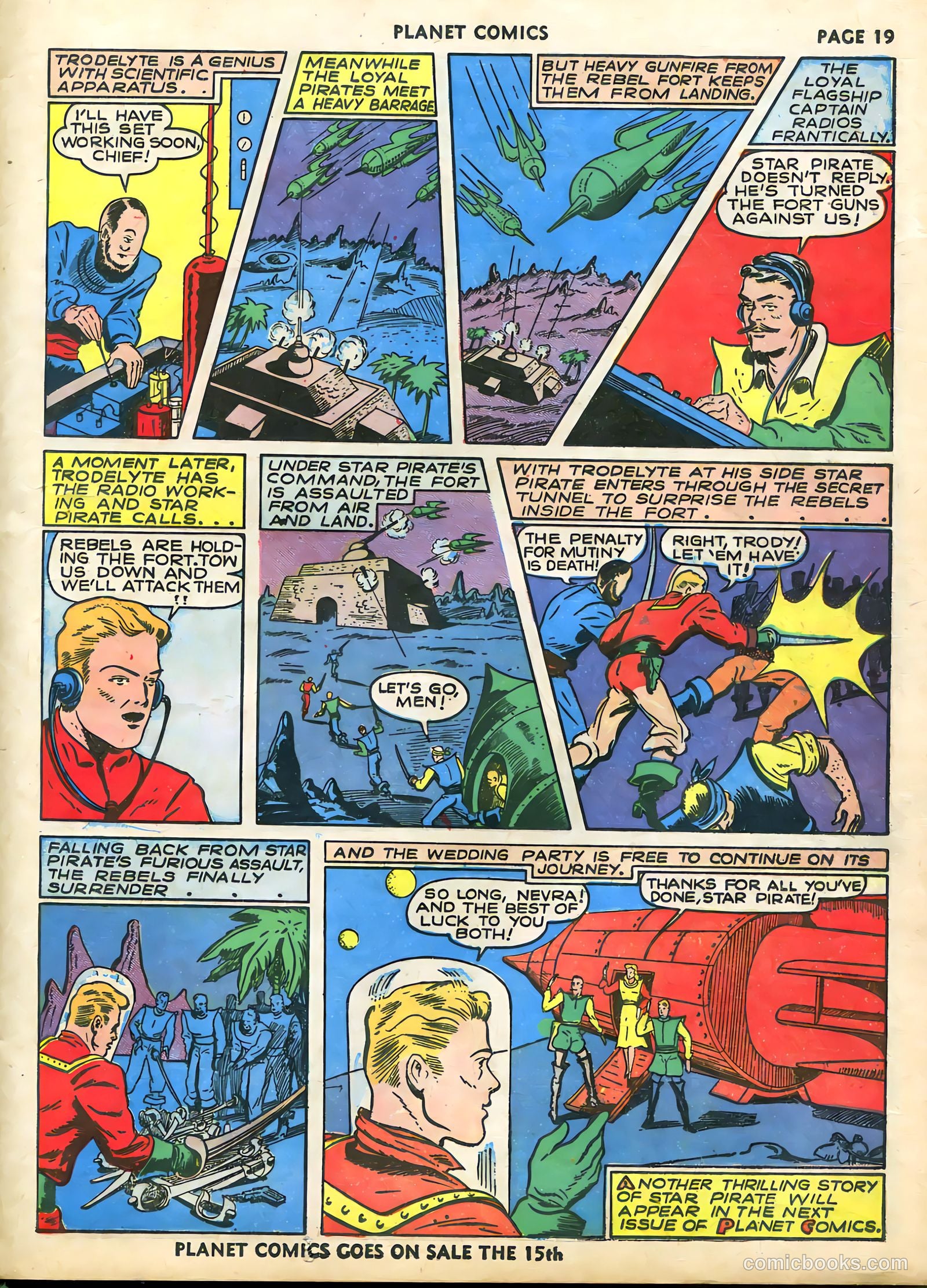 Planet Comics #14 (1941) — page 20 of 67