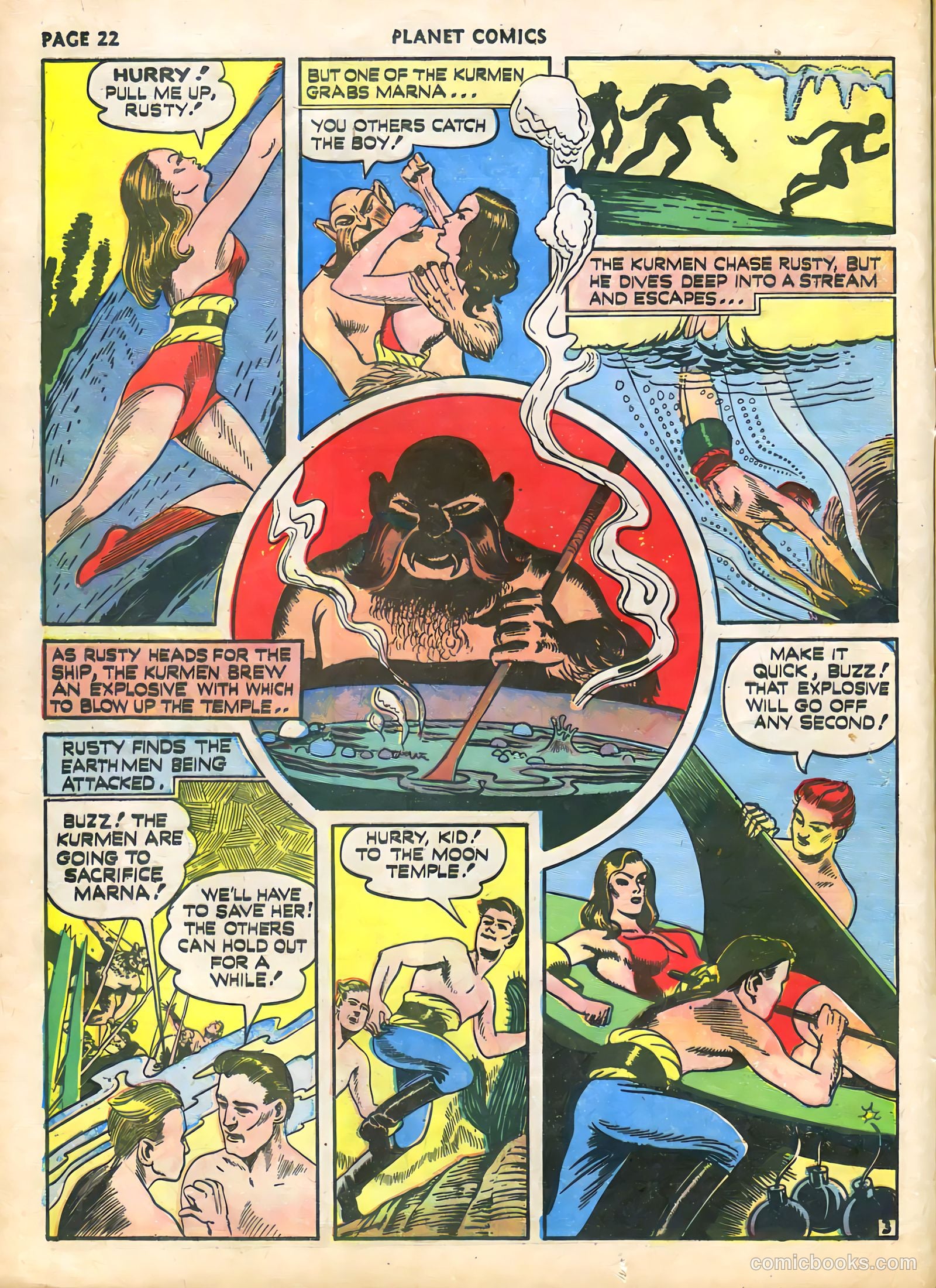 Planet Comics #14 (1941) — page 23 of 67