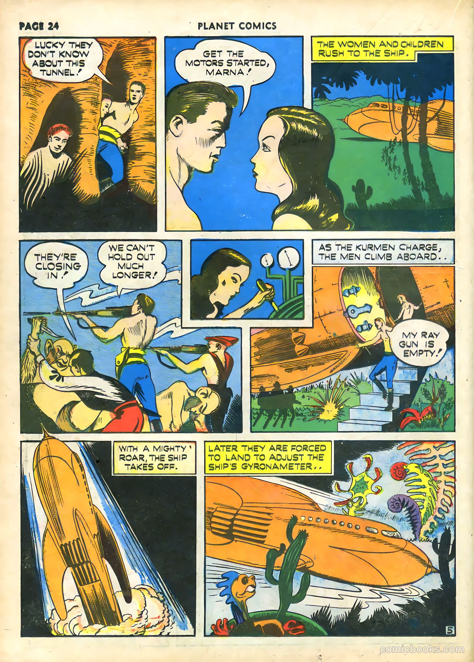 Planet Comics #14 (1941) — page 25 of 67