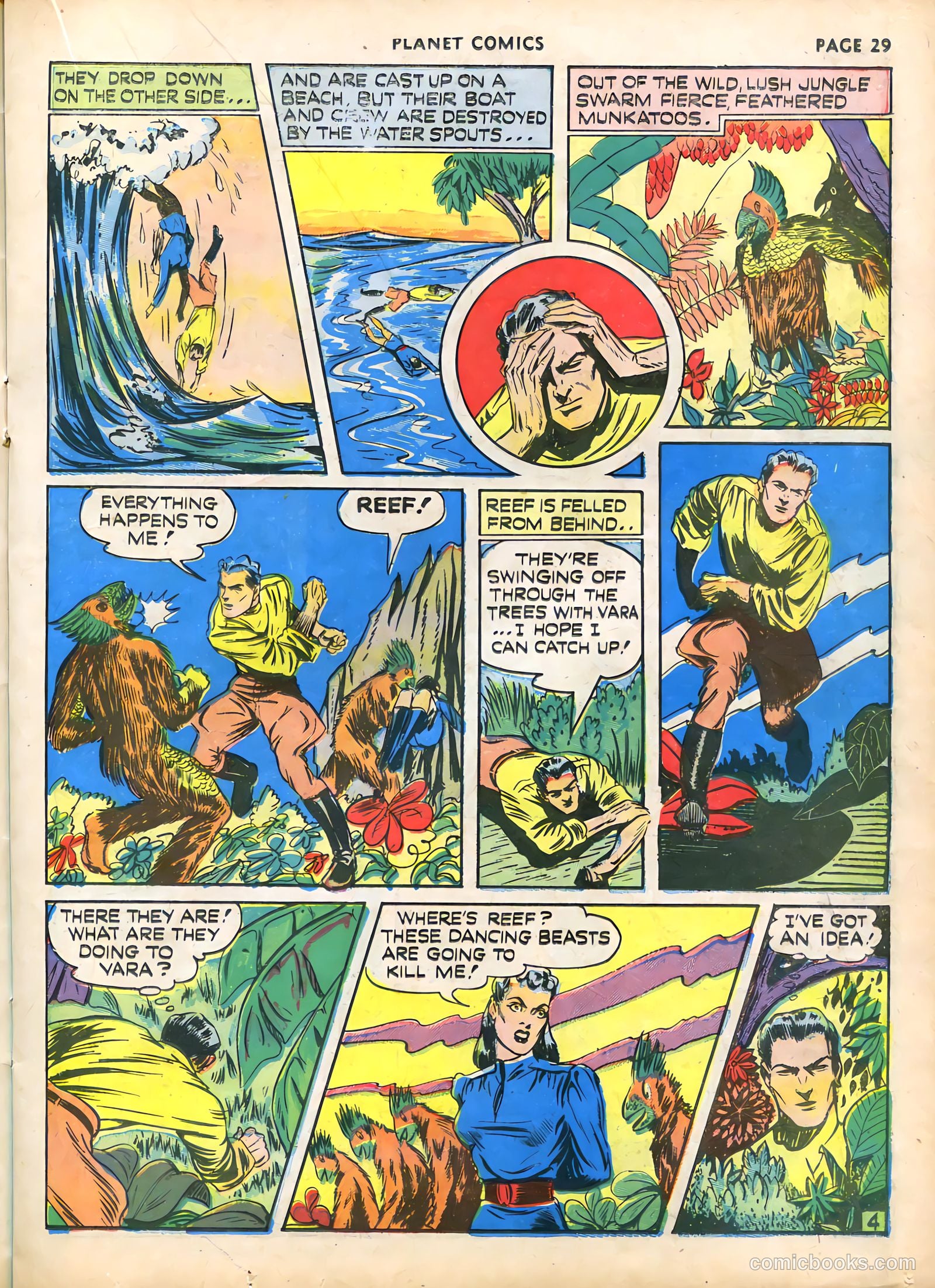 Planet Comics #14 (1941) — page 30 of 67