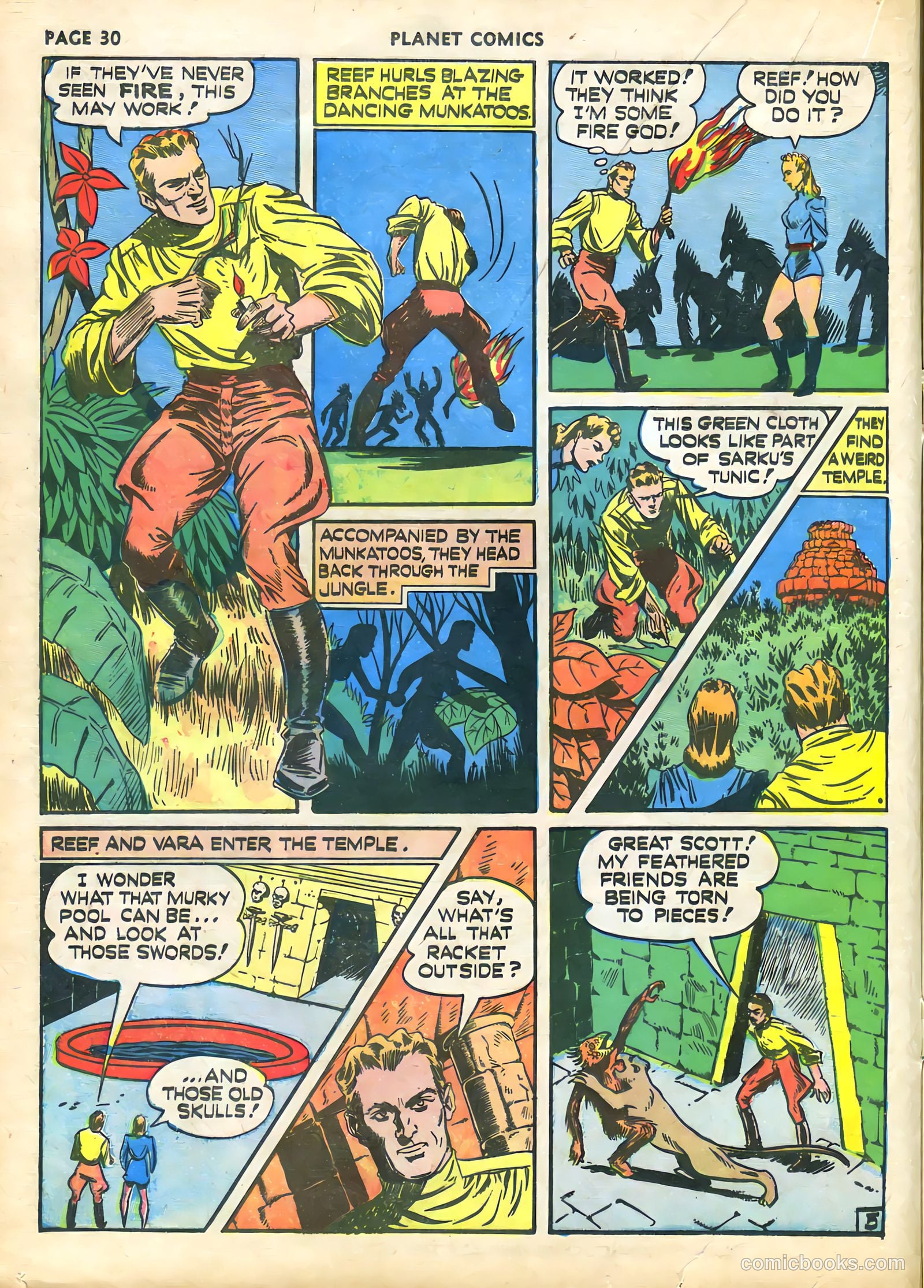 Planet Comics #14 (1941) — page 31 of 67