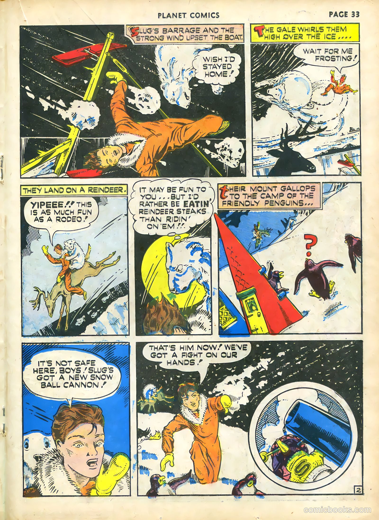 Planet Comics #14 (1941) — page 34 of 67