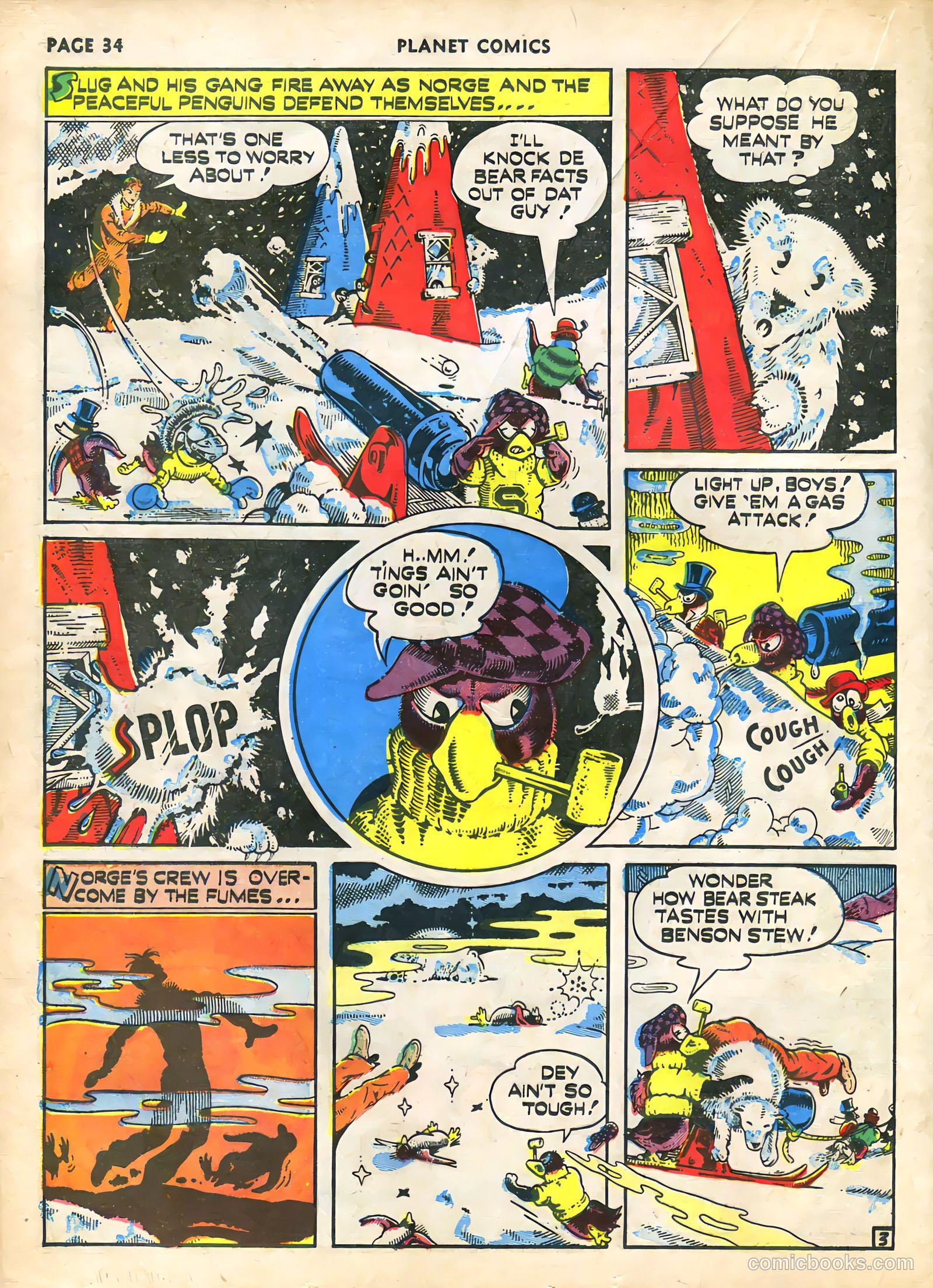 Planet Comics #14 (1941) — page 35 of 67