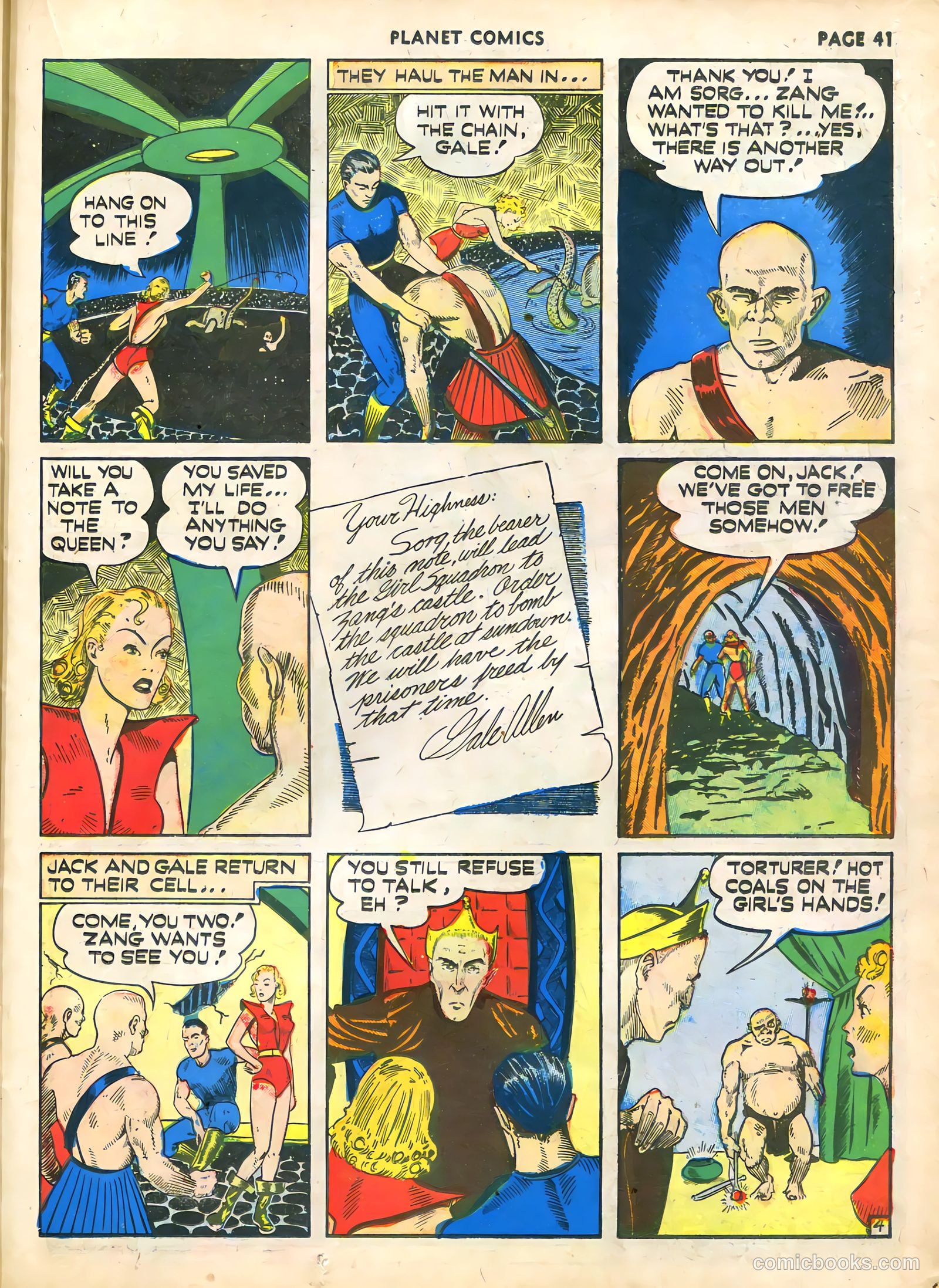 Planet Comics #14 (1941) — page 42 of 67
