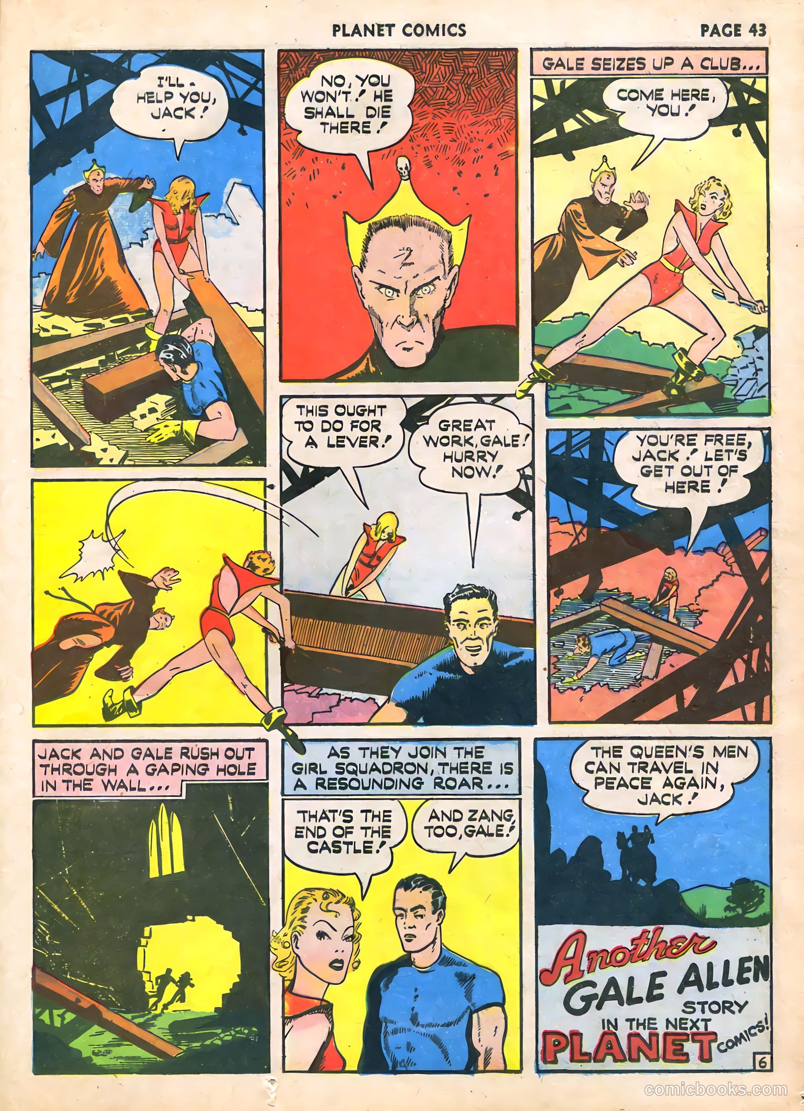 Planet Comics #14 (1941) — page 44 of 67