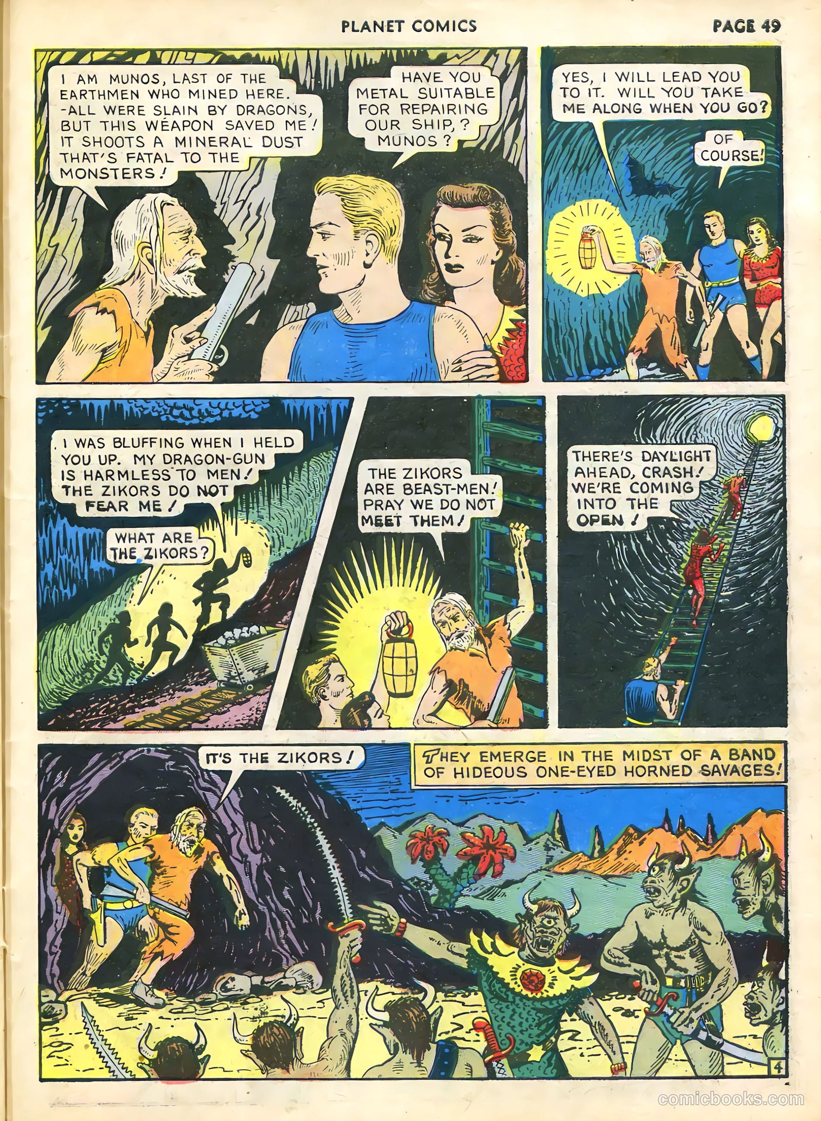 Planet Comics #14 (1941) — page 50 of 67