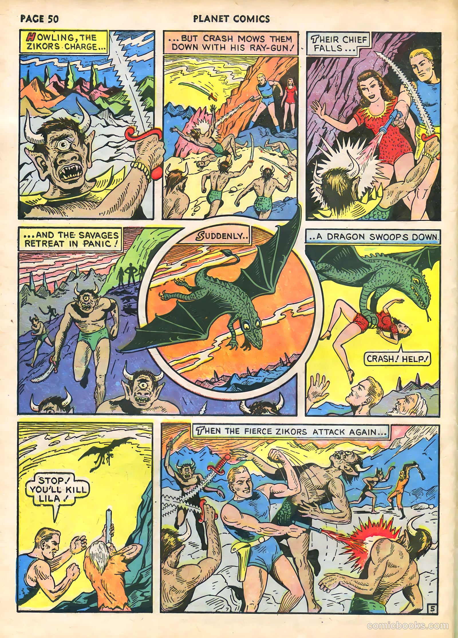 Planet Comics #14 (1941) — page 51 of 67