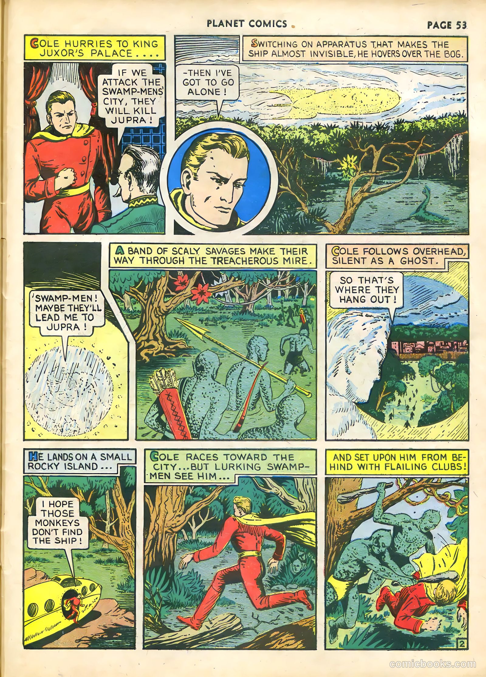 Planet Comics #14 (1941) — page 54 of 67