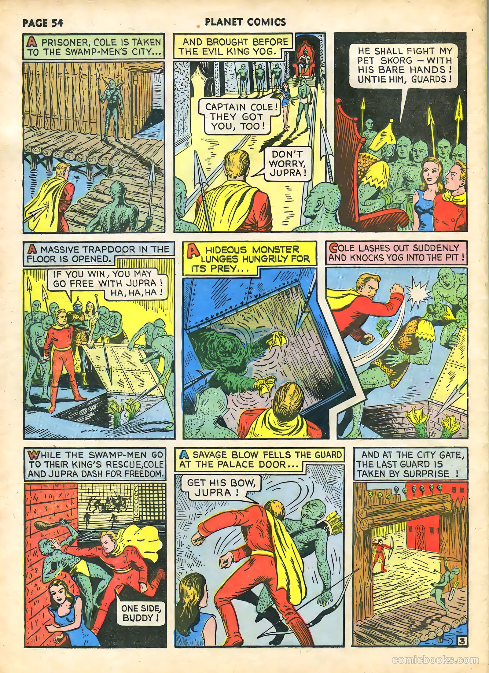 Planet Comics #14 (1941) — page 55 of 67