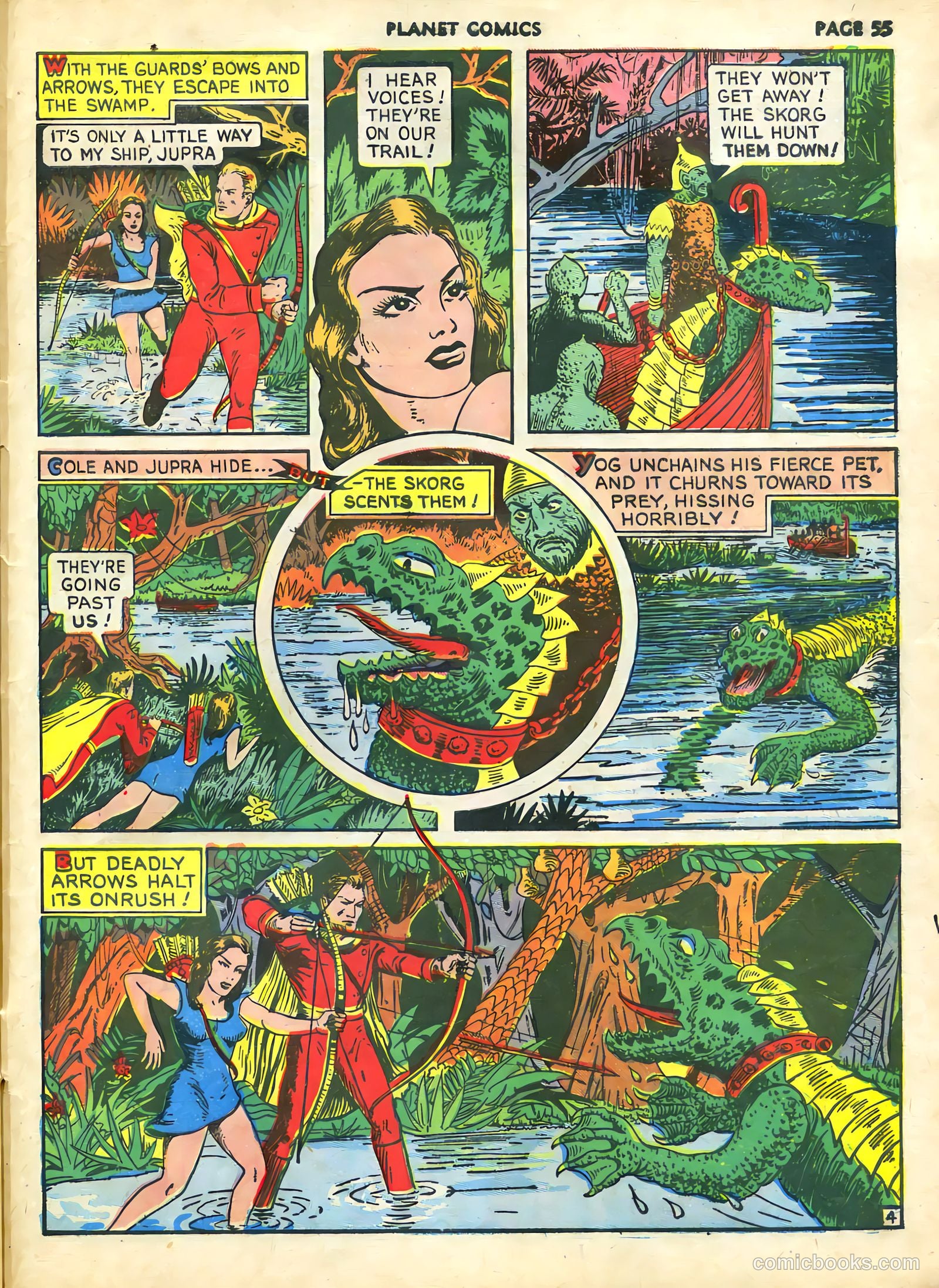 Planet Comics #14 (1941) — page 56 of 67