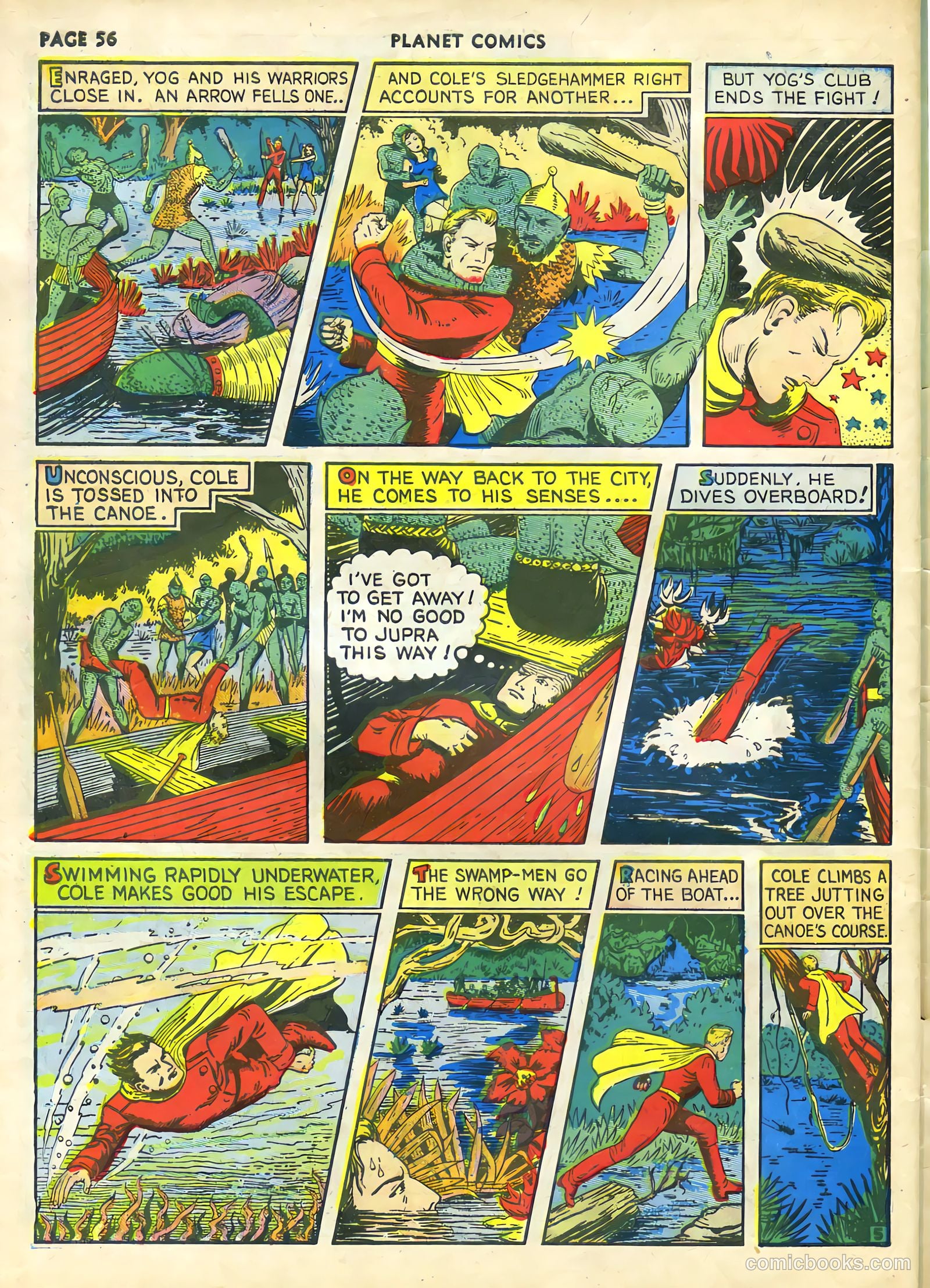Planet Comics #14 (1941) — page 57 of 67