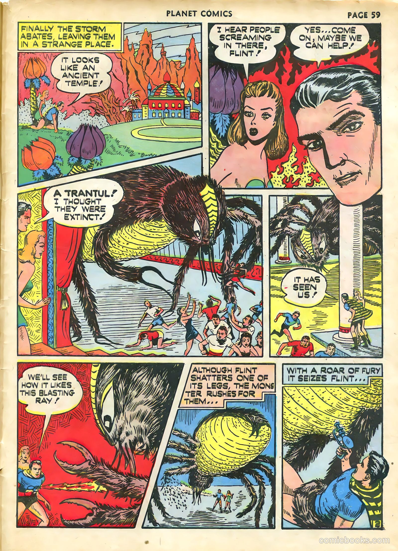 Planet Comics #14 (1941) — page 60 of 67