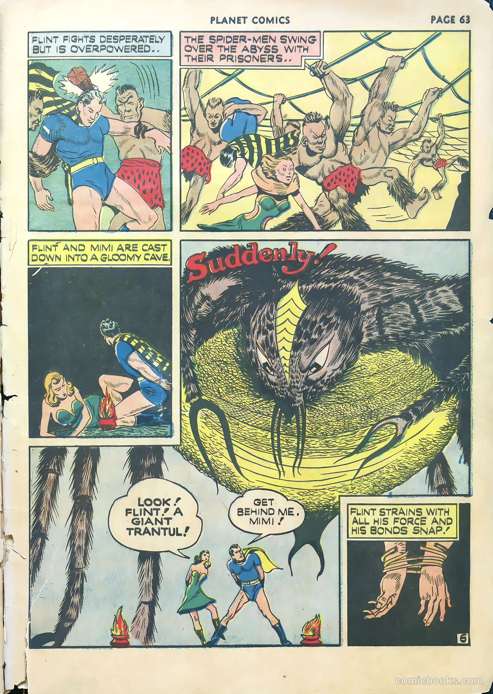 Planet Comics #14 (1941) — page 64 of 67