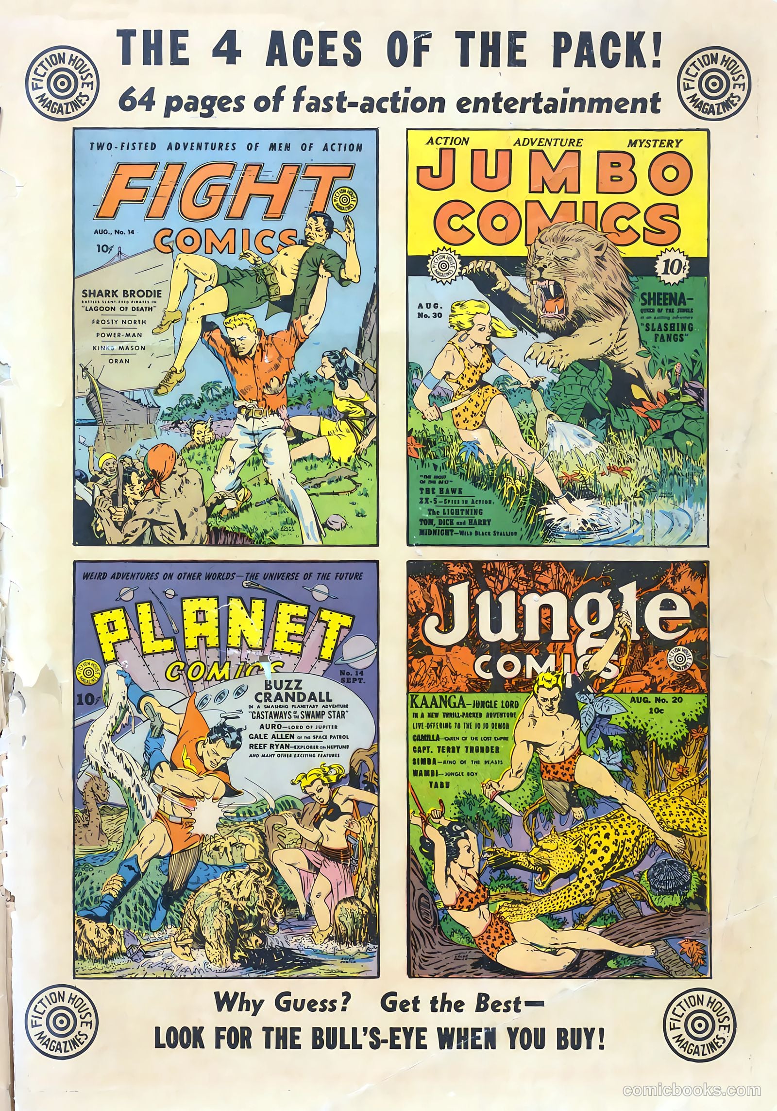 Planet Comics #14 (1941) — page 66 of 67