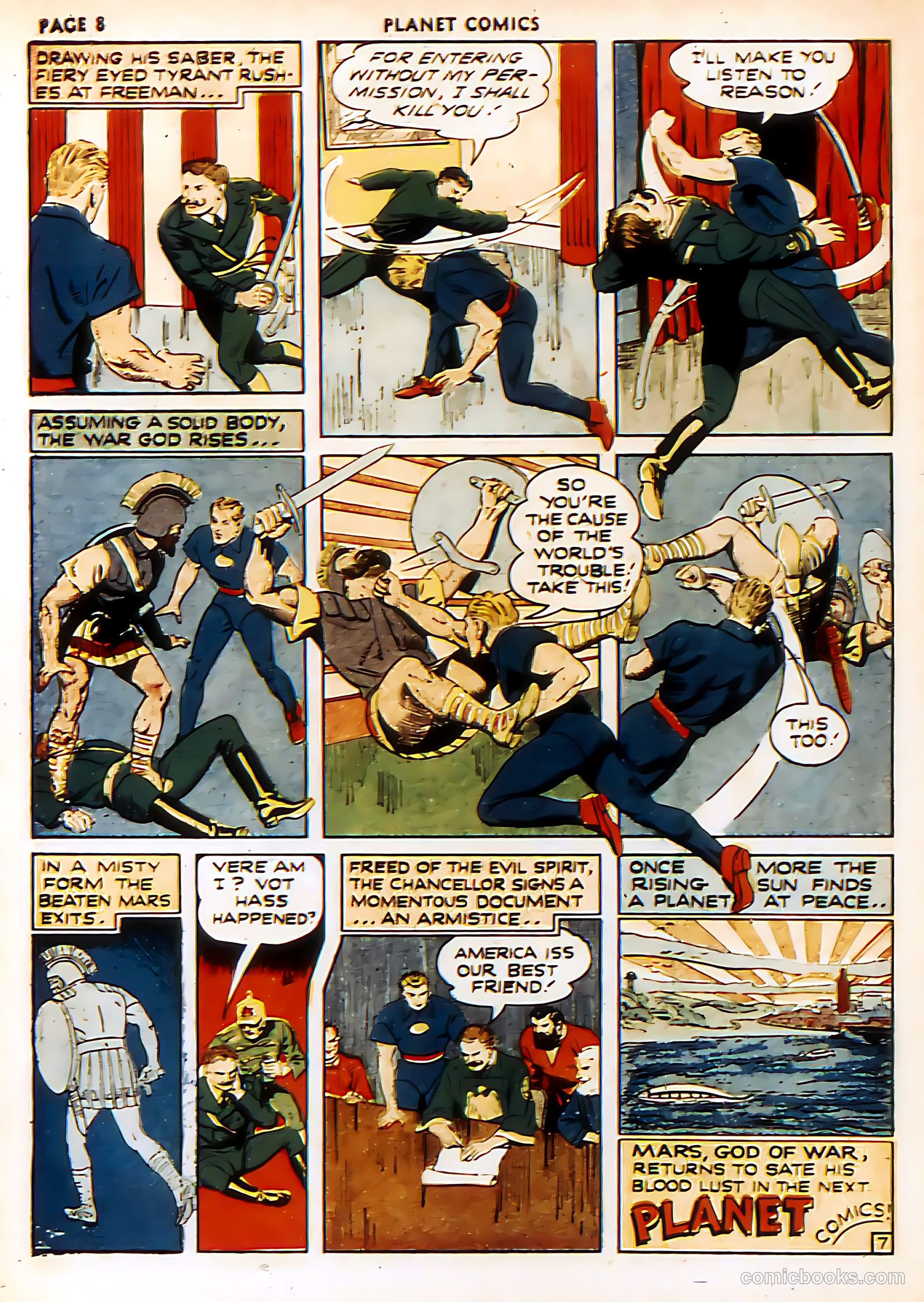 Planet Comics #15 (1941) — page 10 of 68
