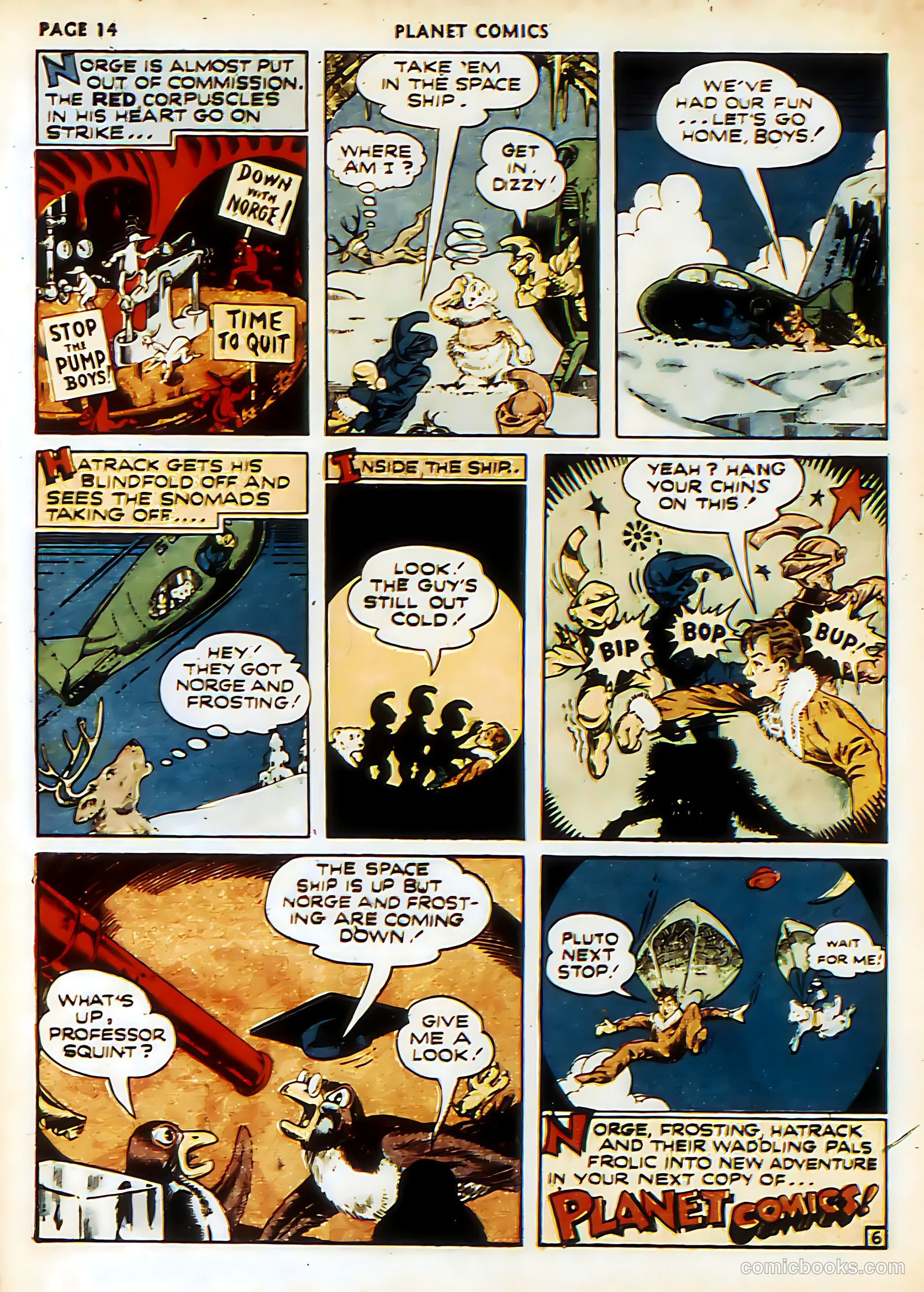 Planet Comics #15 (1941) — page 16 of 68