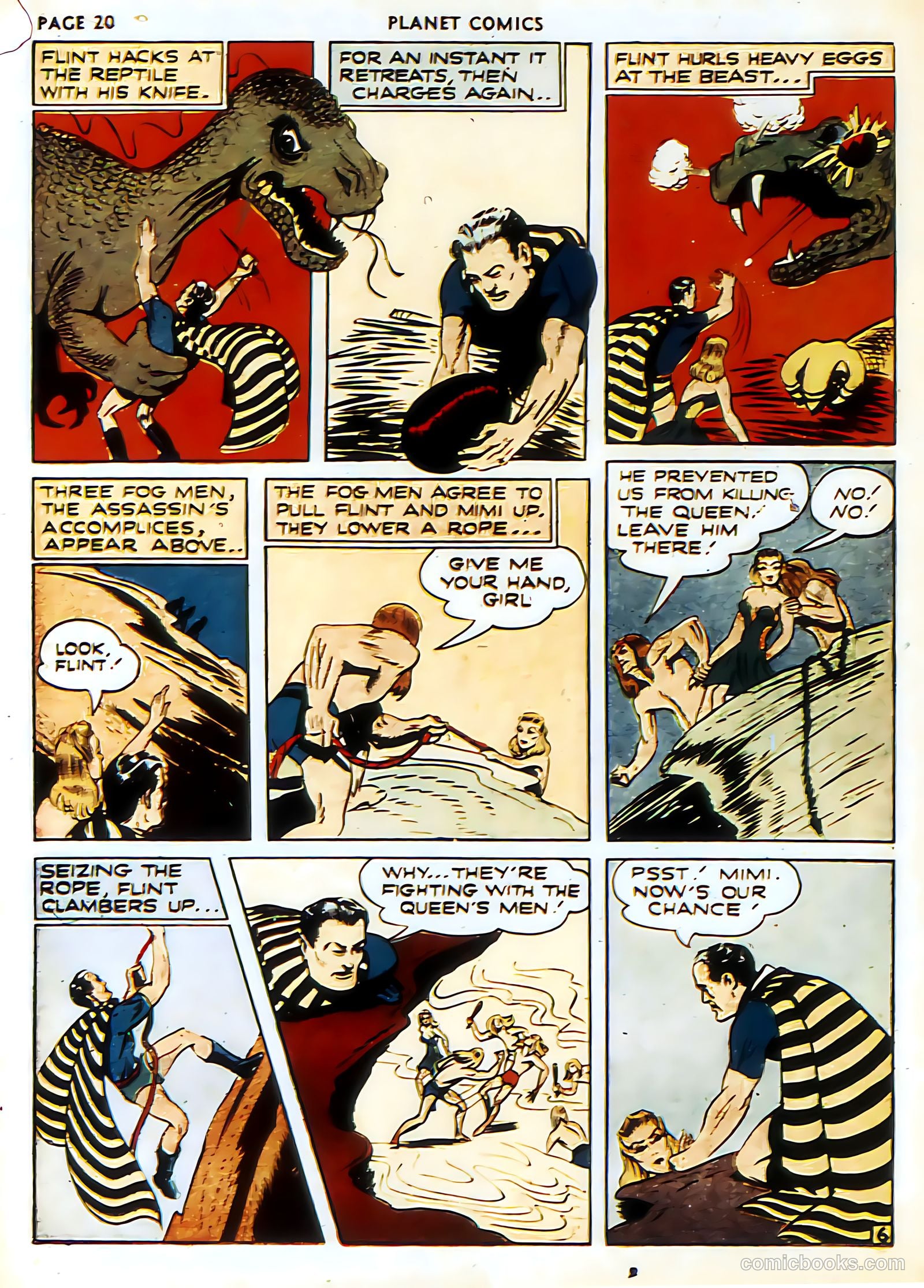 Planet Comics #15 (1941) — page 22 of 68