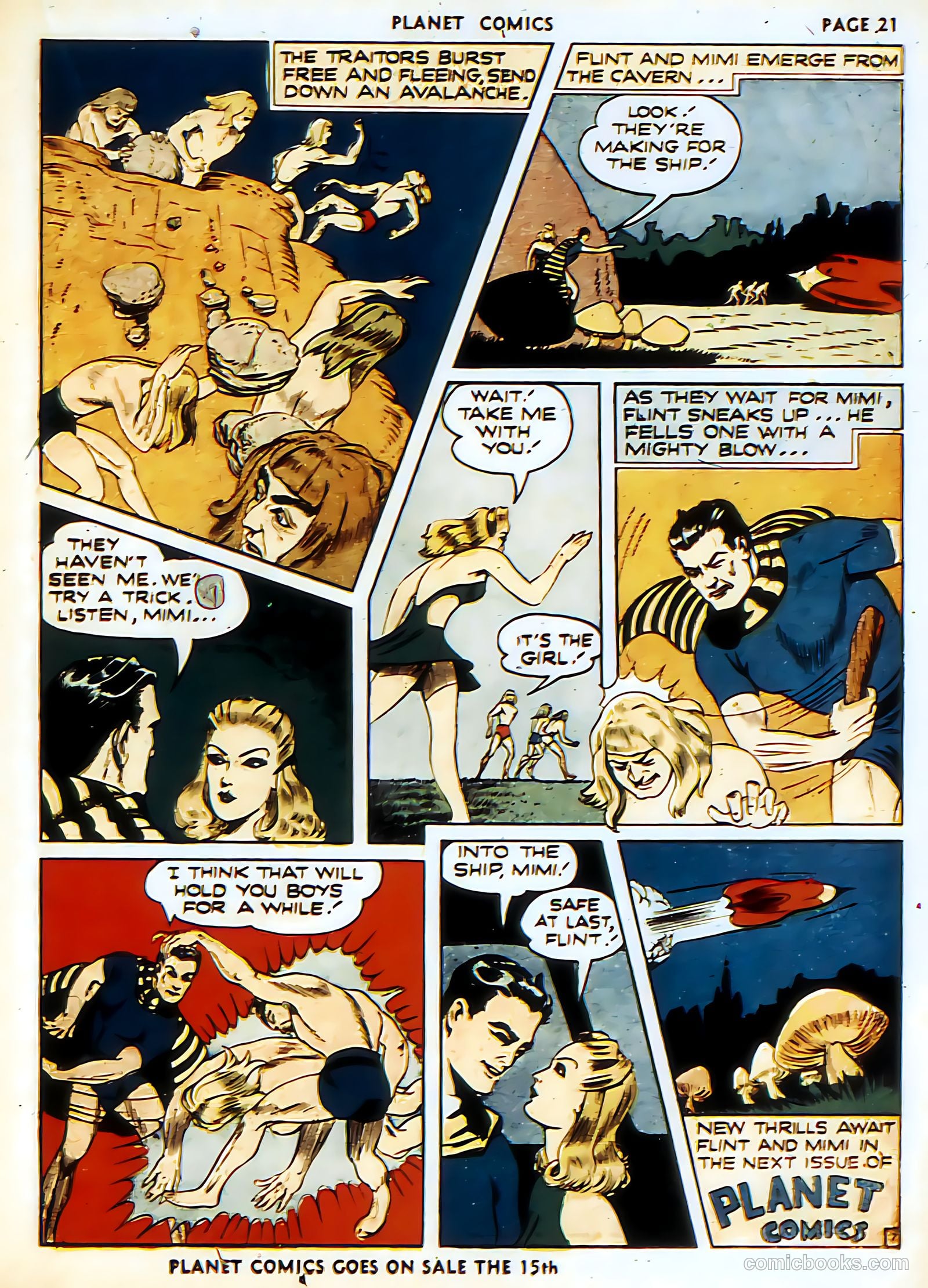 Planet Comics #15 (1941) — page 23 of 68