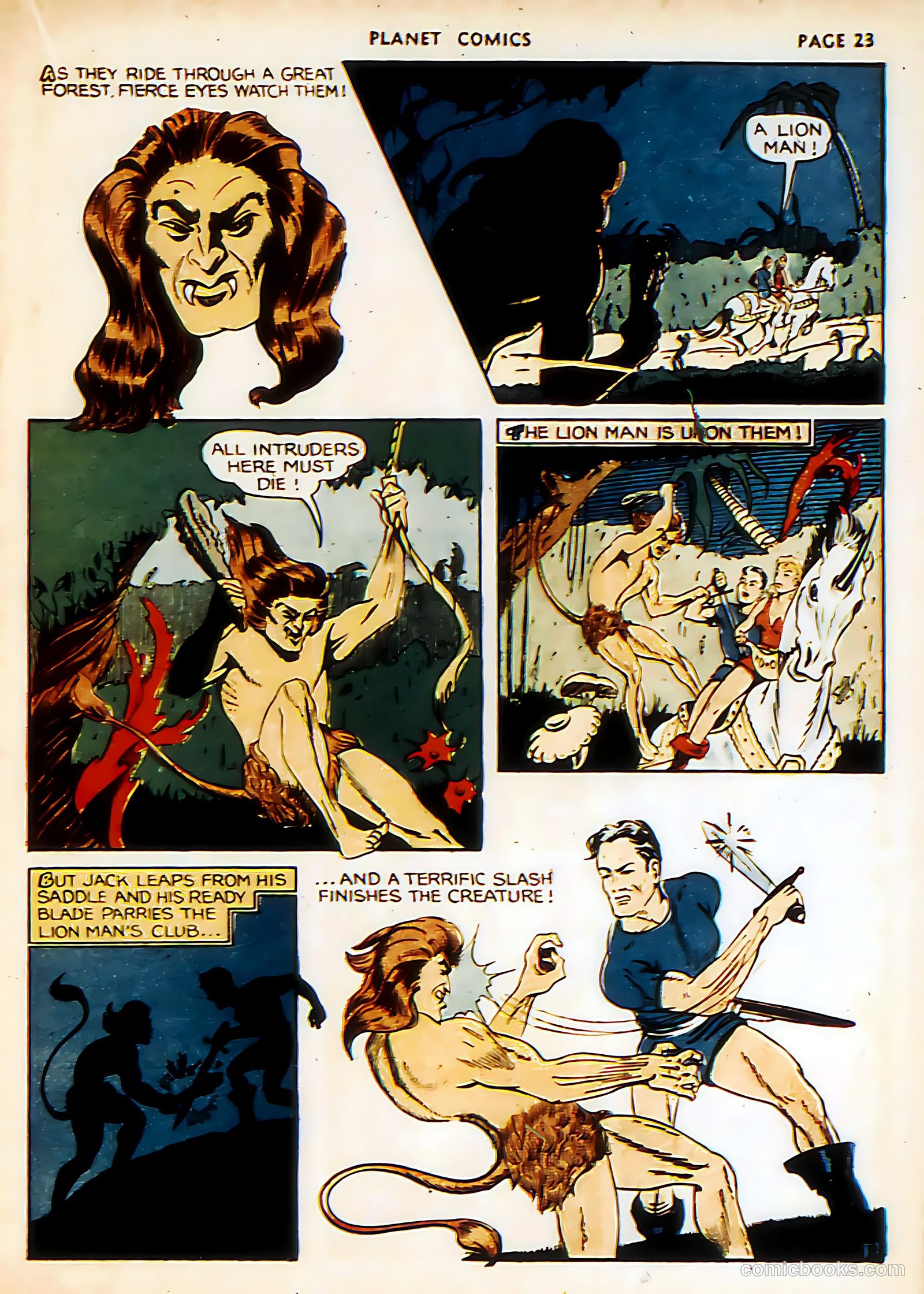 Planet Comics #15 (1941) — page 25 of 68