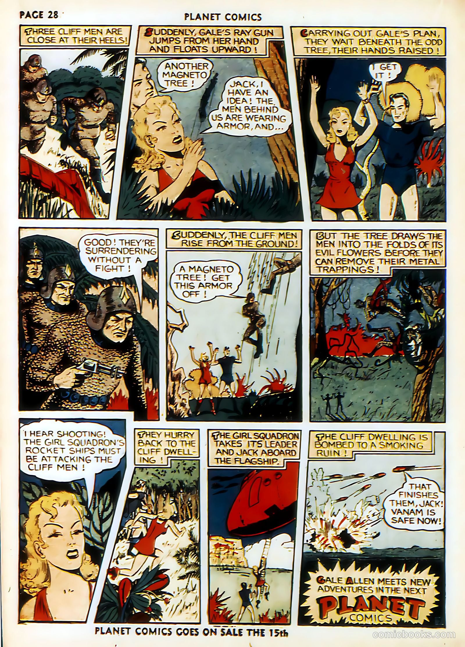Planet Comics #15 (1941) — page 30 of 68