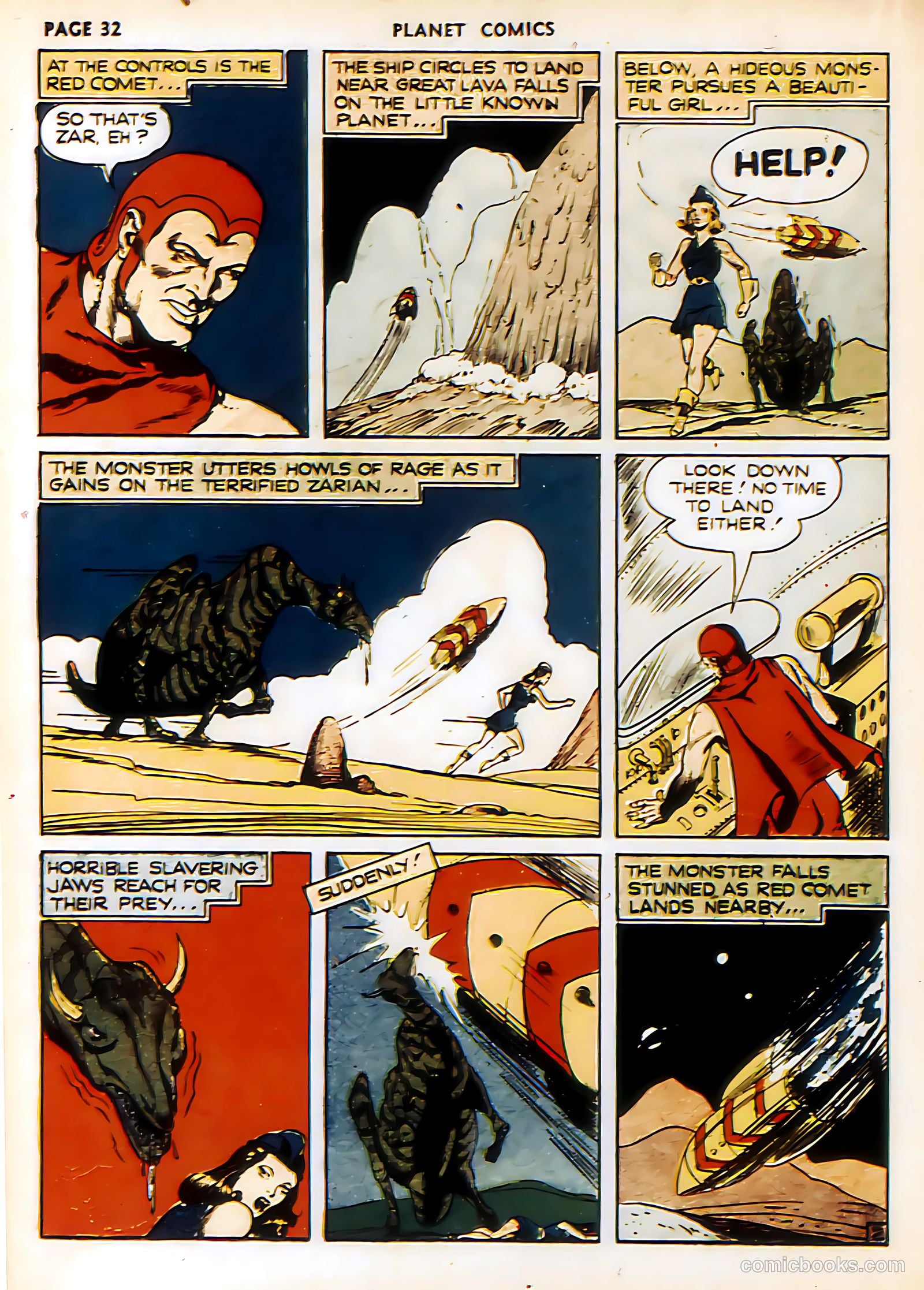 Planet Comics #15 (1941) — page 34 of 68