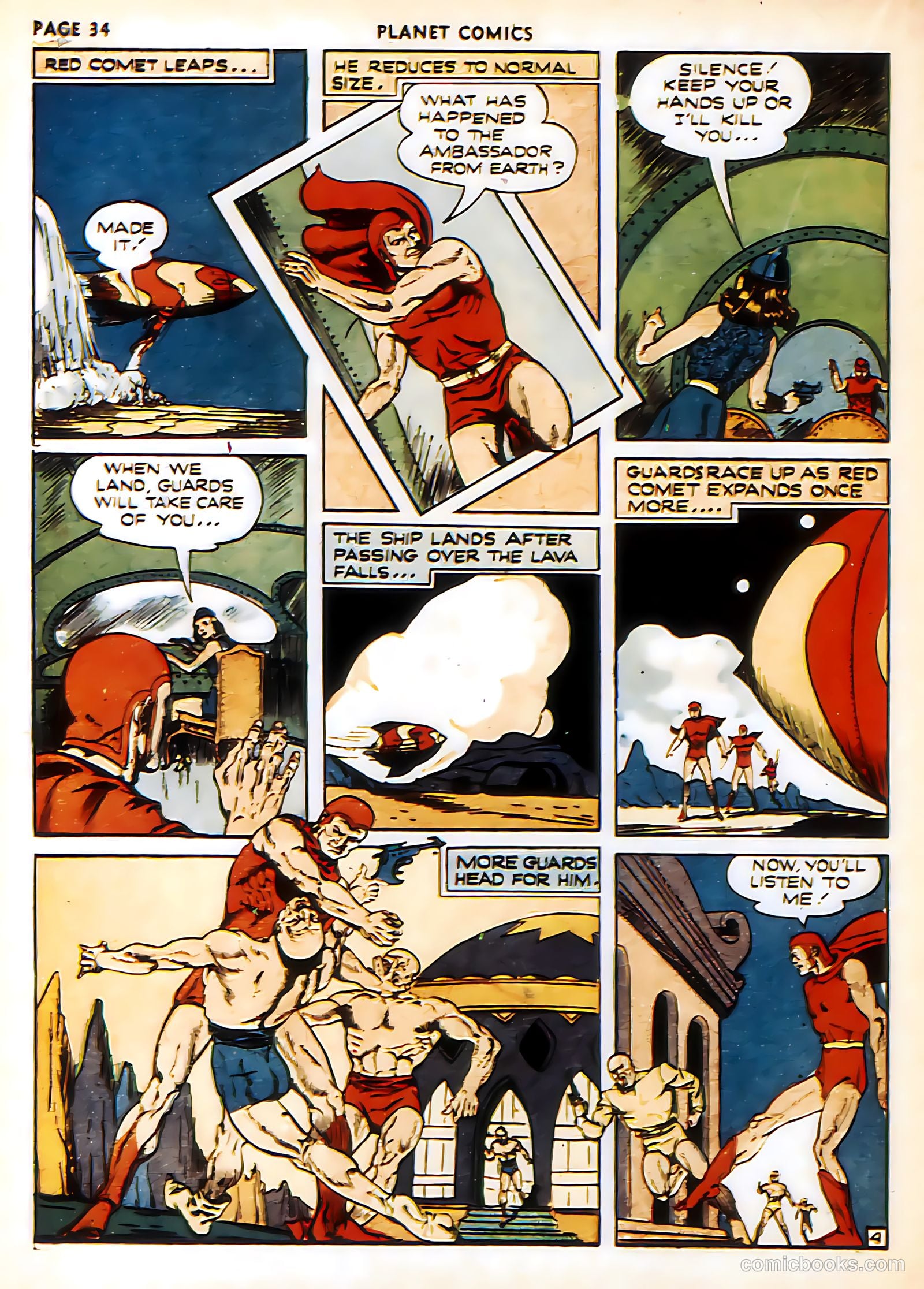 Planet Comics #15 (1941) — page 36 of 68