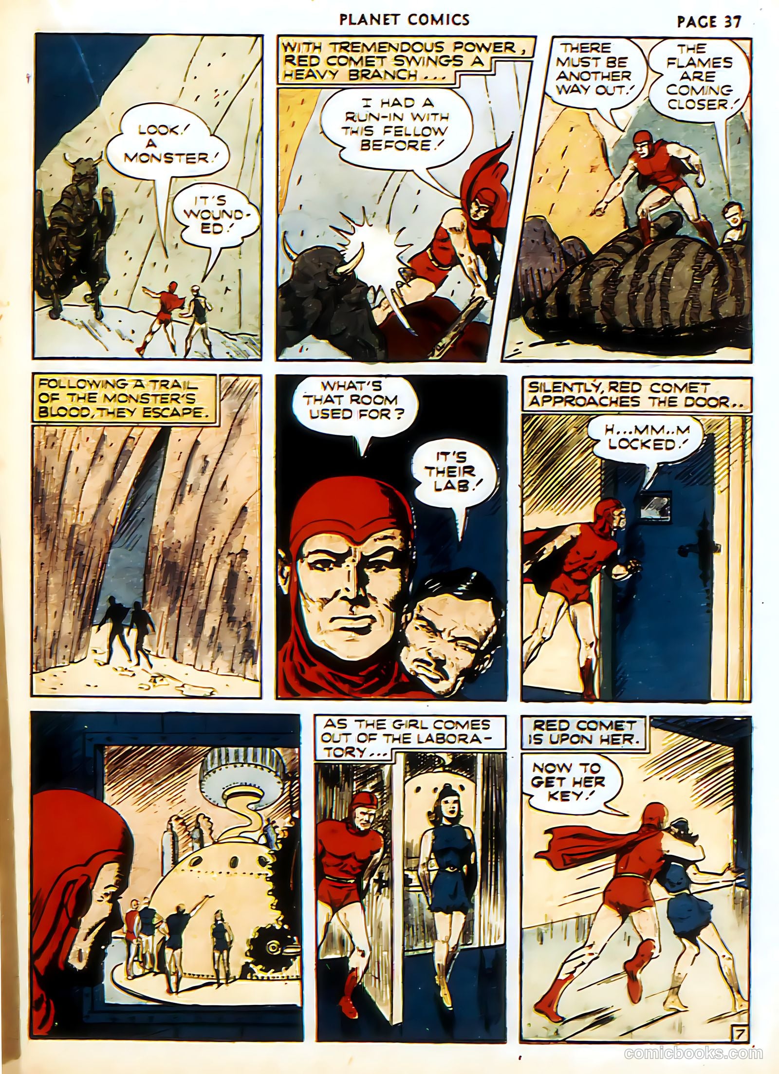 Planet Comics #15 (1941) — page 39 of 68