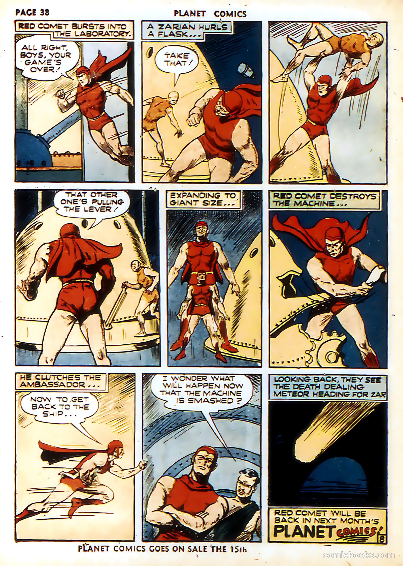 Planet Comics #15 (1941) — page 40 of 68