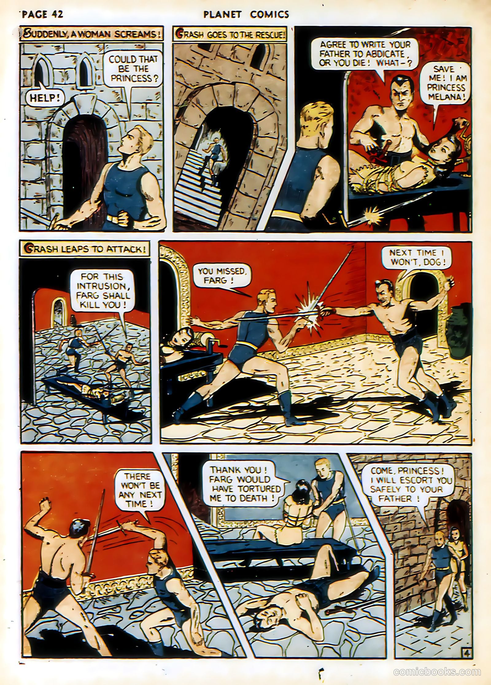 Planet Comics #15 (1941) — page 44 of 68