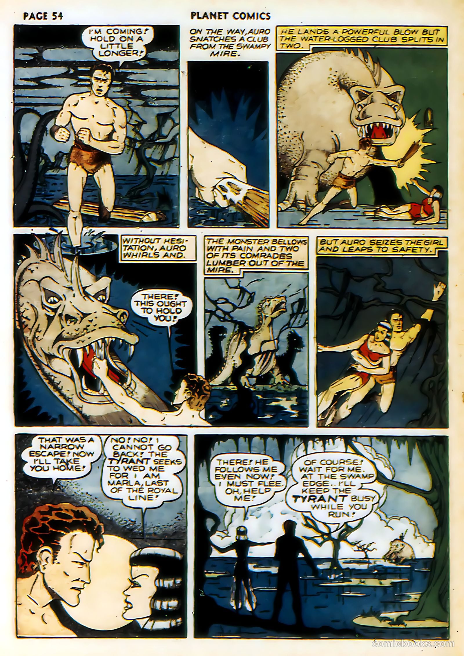 Planet Comics #15 (1941) — page 56 of 68