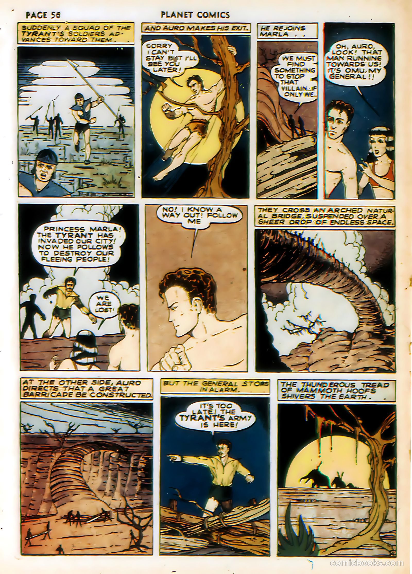 Planet Comics #15 (1941) — page 58 of 68
