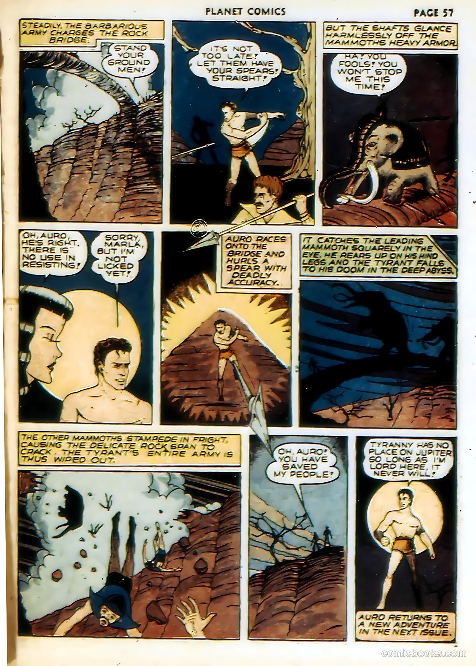 Planet Comics #15 (1941) — page 59 of 68