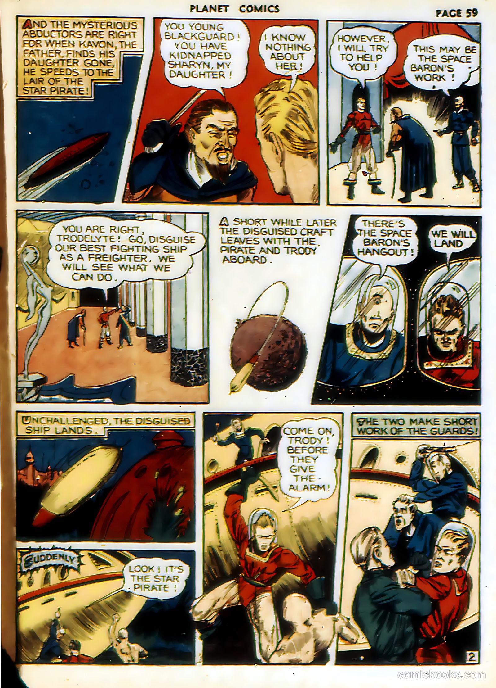 Planet Comics #15 (1941) — page 61 of 68