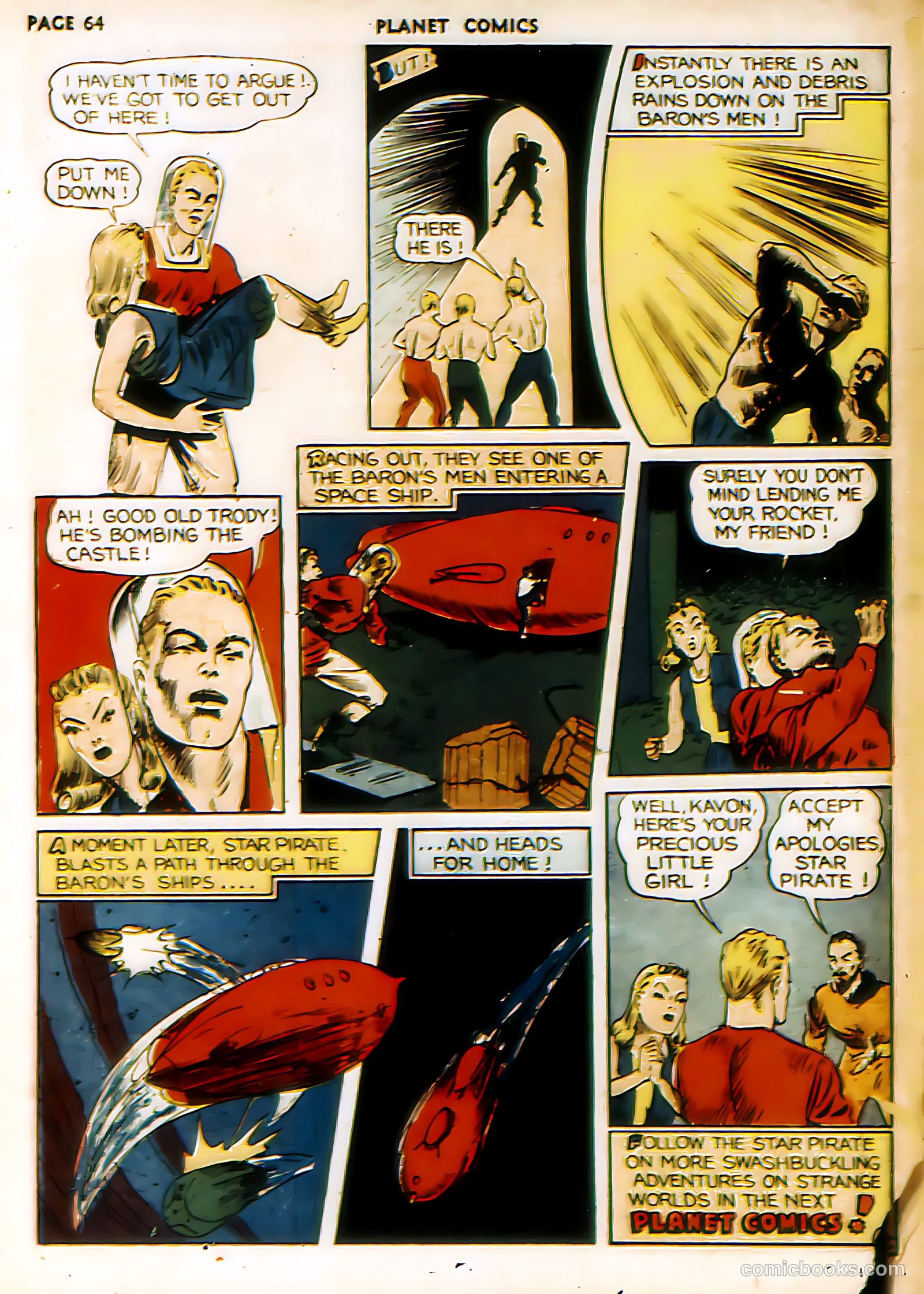 Planet Comics #15 (1941) — page 66 of 68