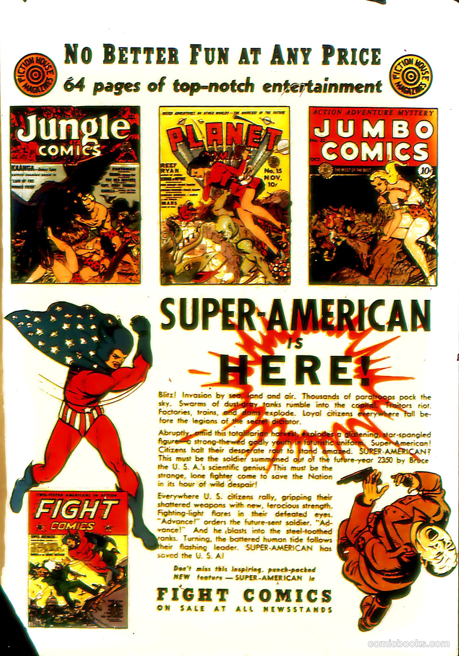 Planet Comics #15 (1941) — page 67 of 68