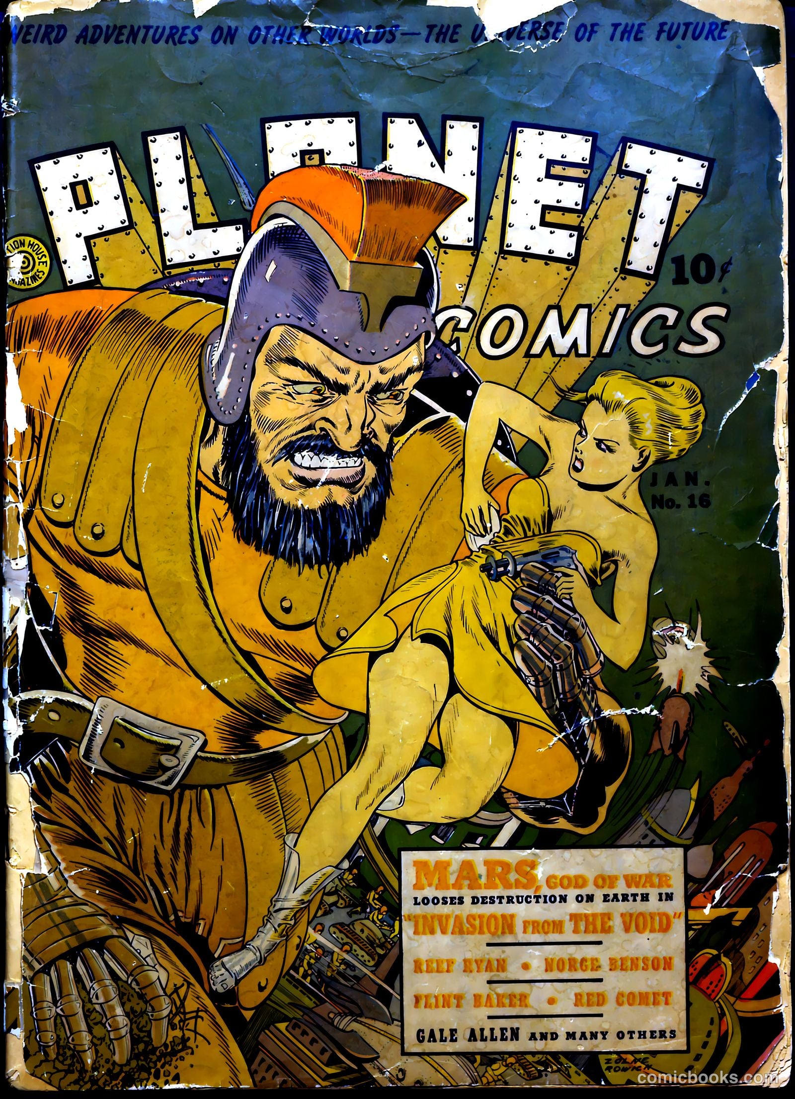 Planet Comics #16 (1942) — page 2 of 70